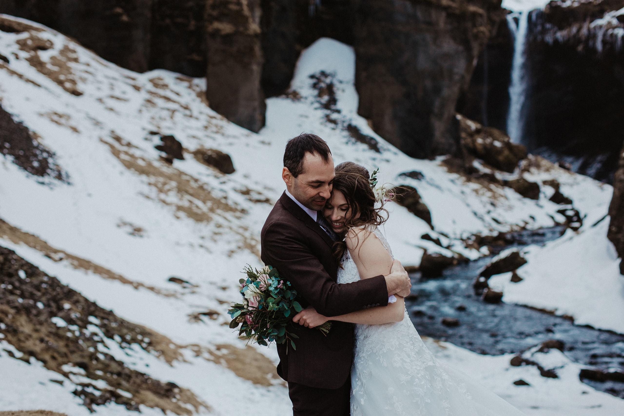 Winter Wedding in Iceland. Iceland elopement photographer & videographer