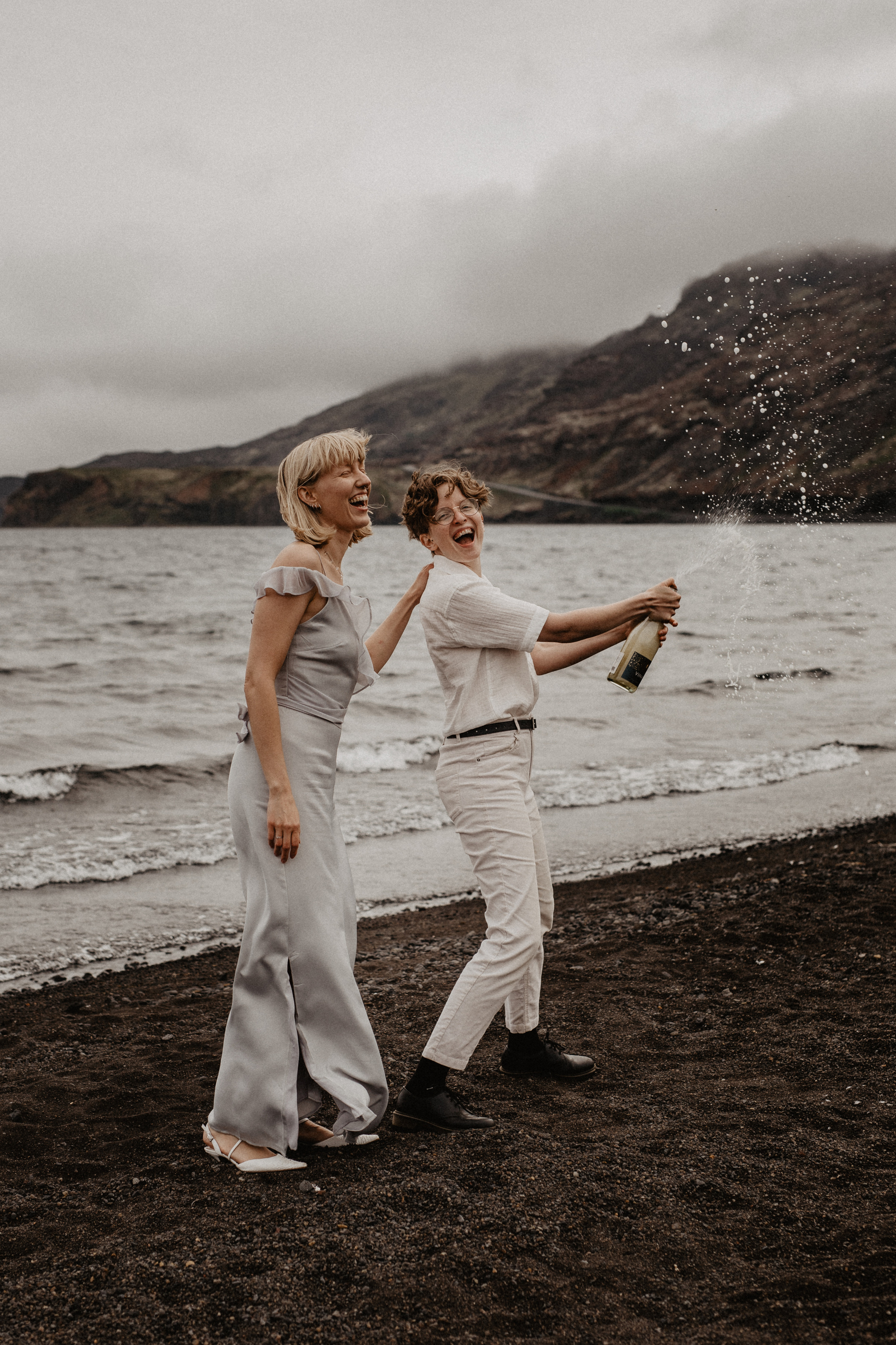 LGBT Elopement in Iceland. Iceland elopement photographer & videographer