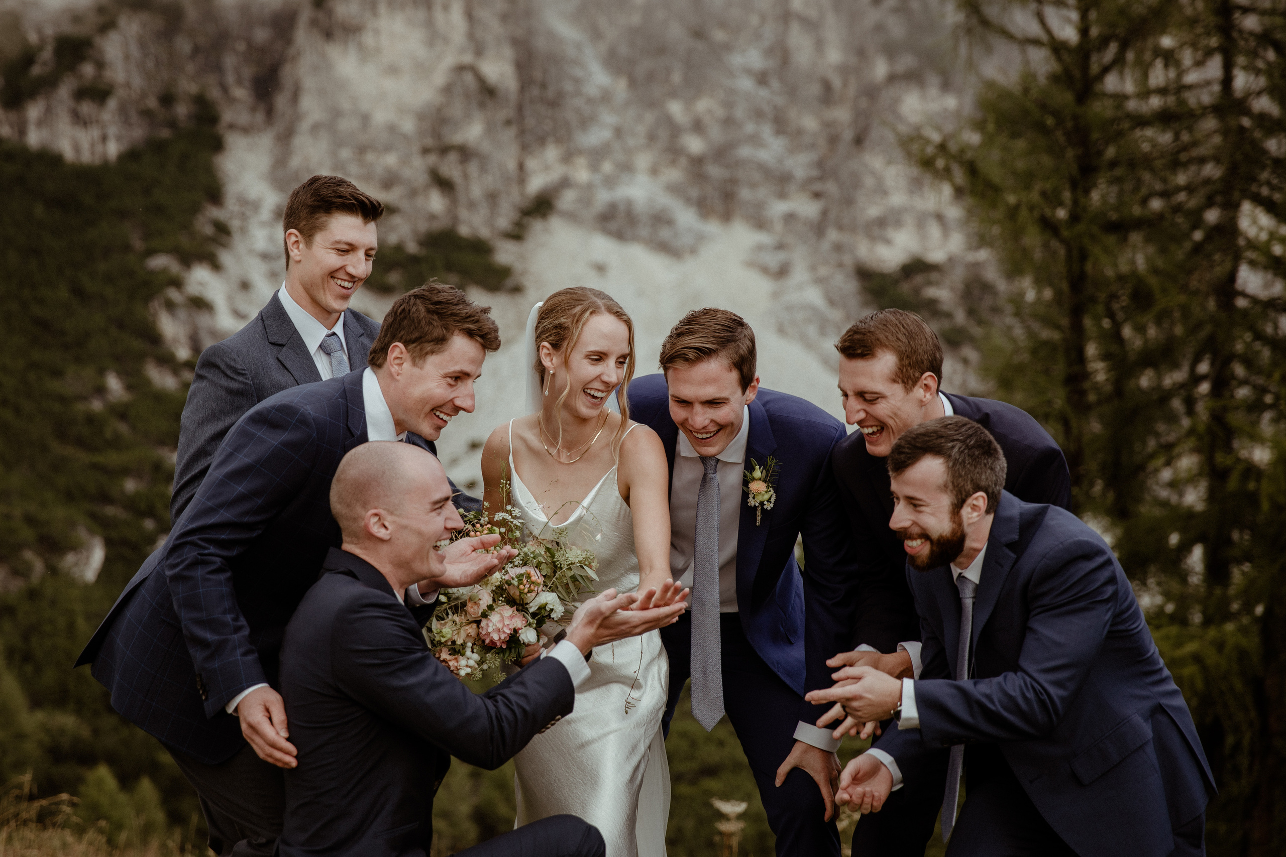 Intimate Wedding in the Dolomites. Iceland elopement photographer & videographer
