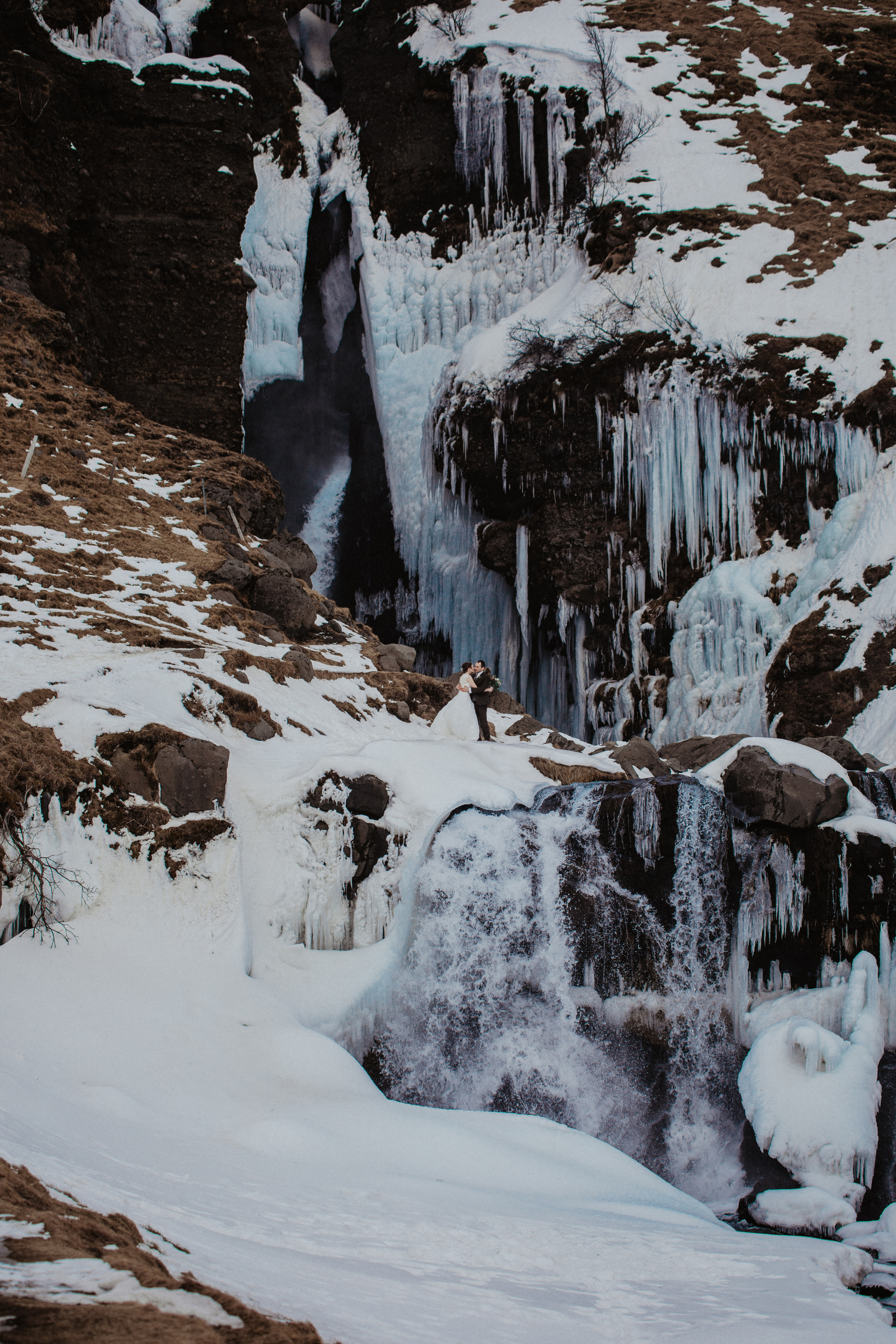 Winter Wedding in Iceland. Iceland elopement photographer & videographer