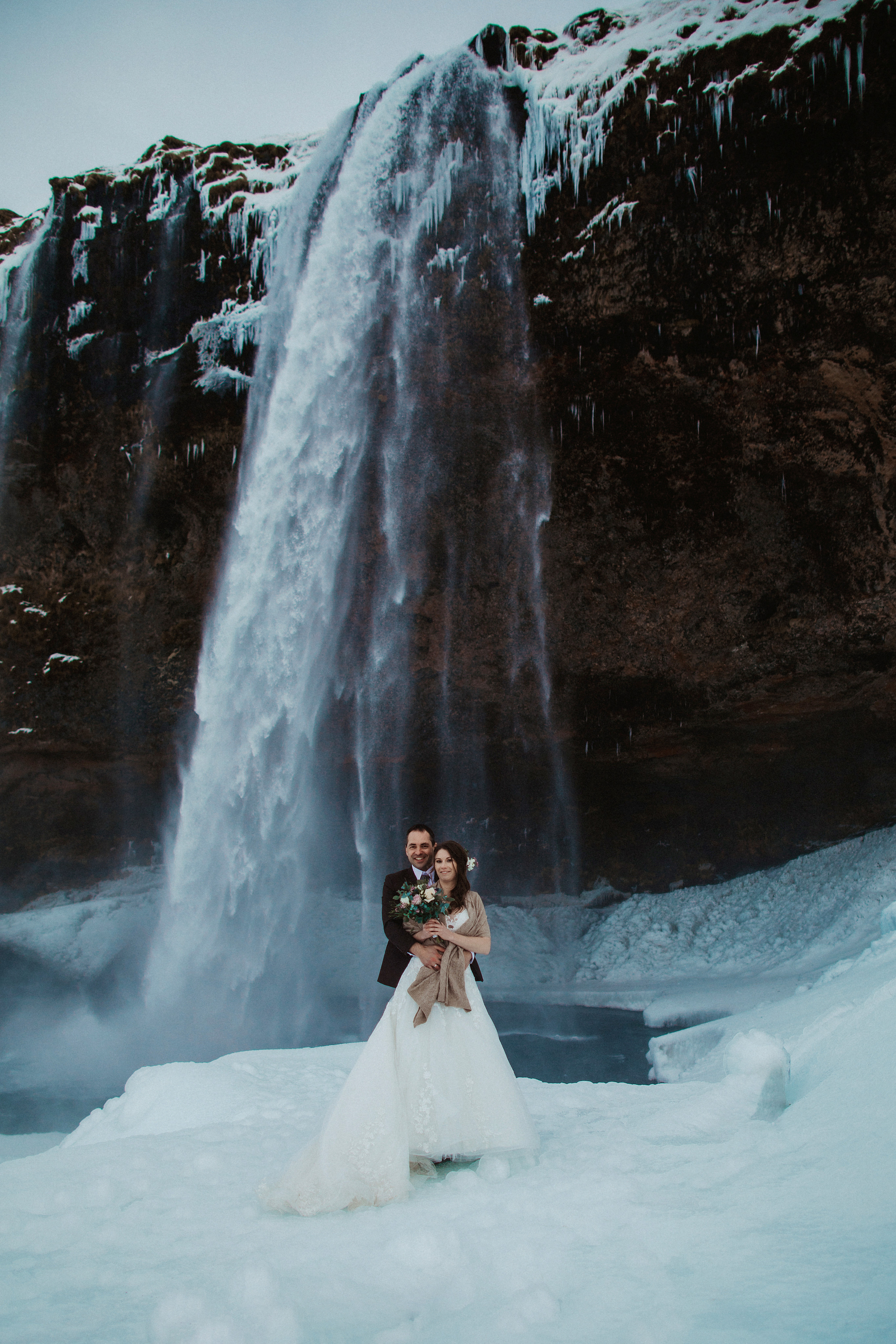 Winter Wedding in Iceland. Iceland elopement photographer & videographer