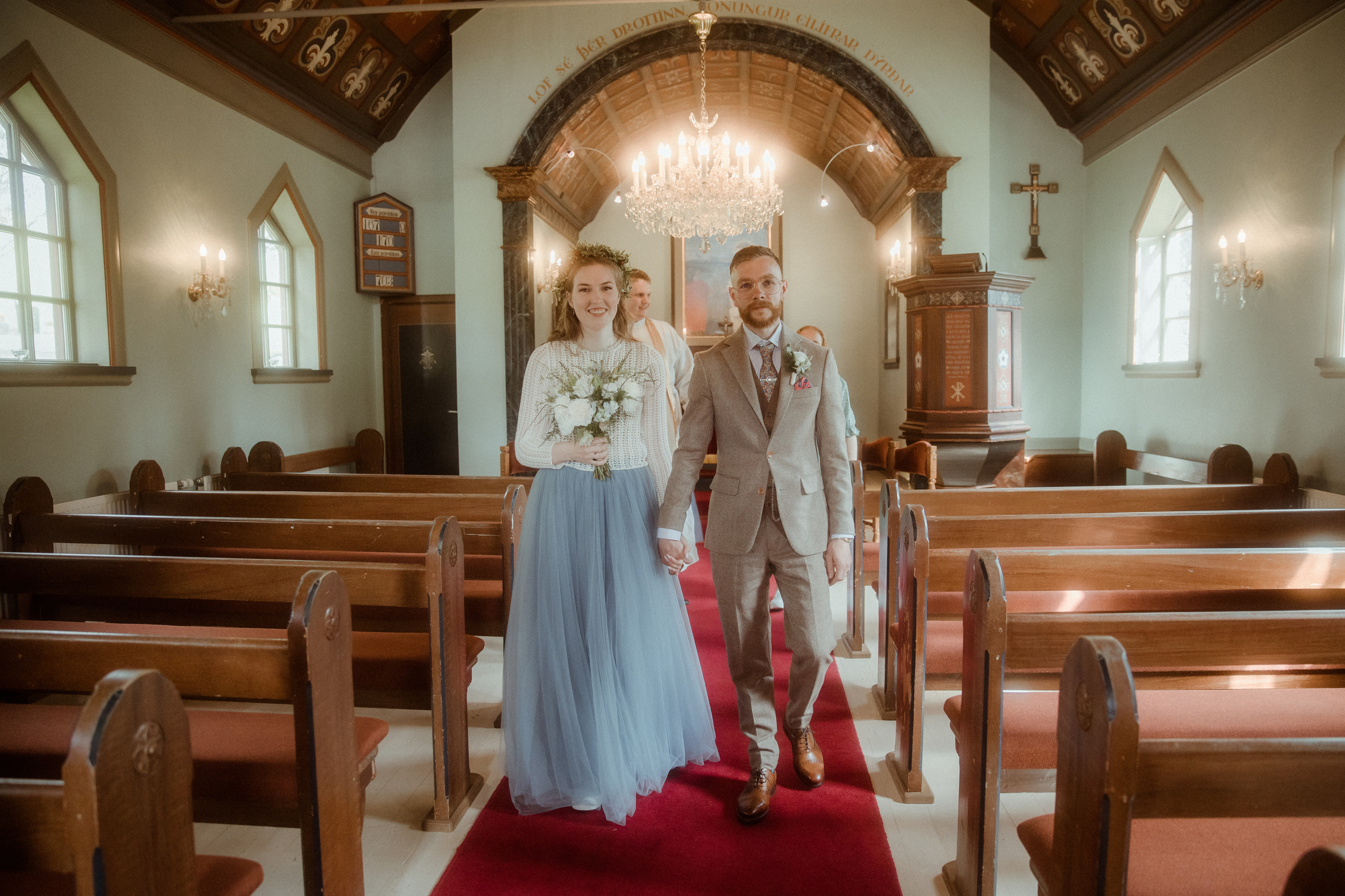 Iceland Secret Waterfall Elopement. Iceland elopement photographer & videographer