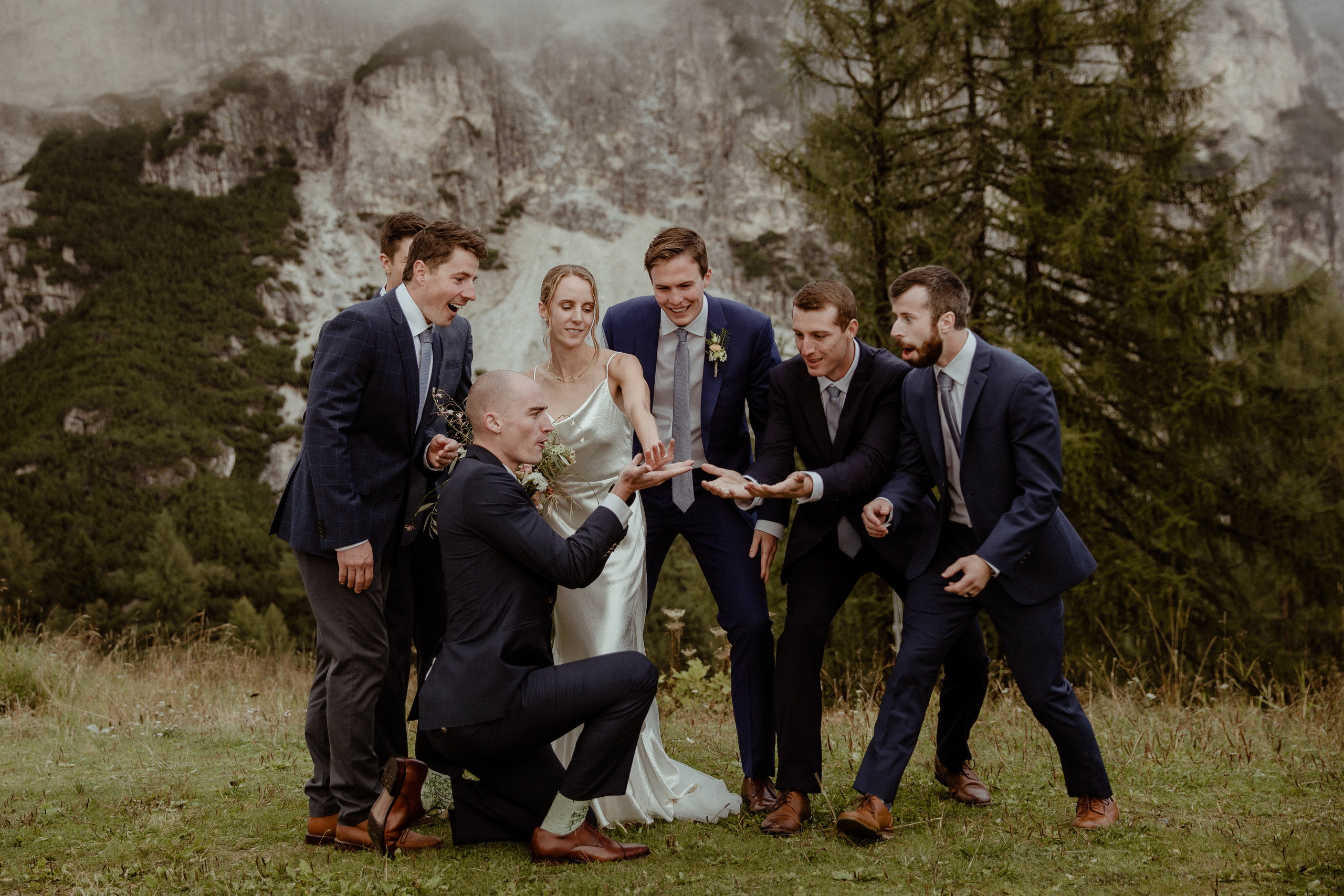 Intimate Wedding in the Dolomites. Iceland elopement photographer & videographer