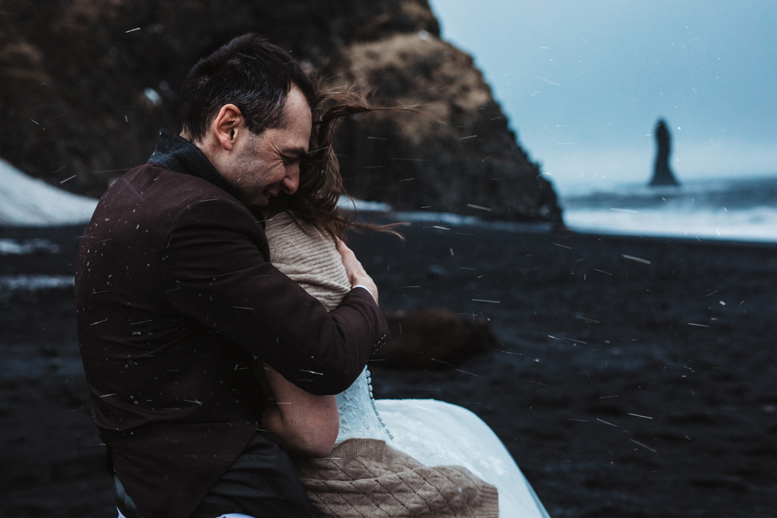 Winter Wedding in Iceland. Iceland elopement photographer & videographer