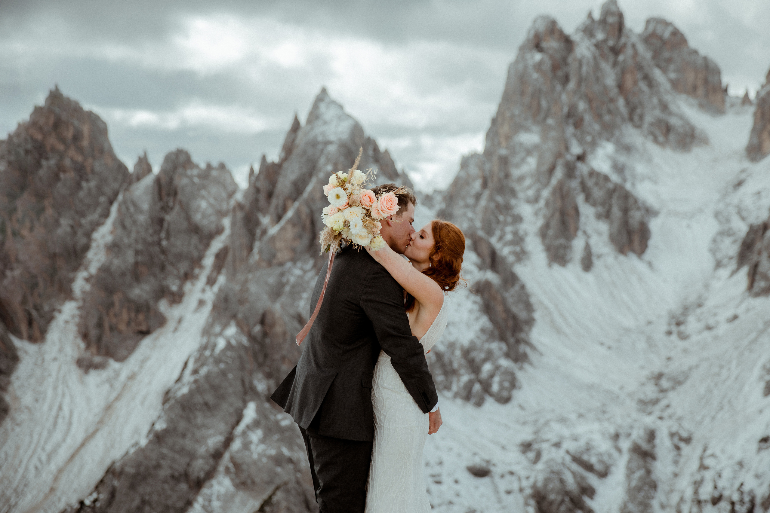Italian Elopement in the Dolomites. Iceland elopement photographer & videographer