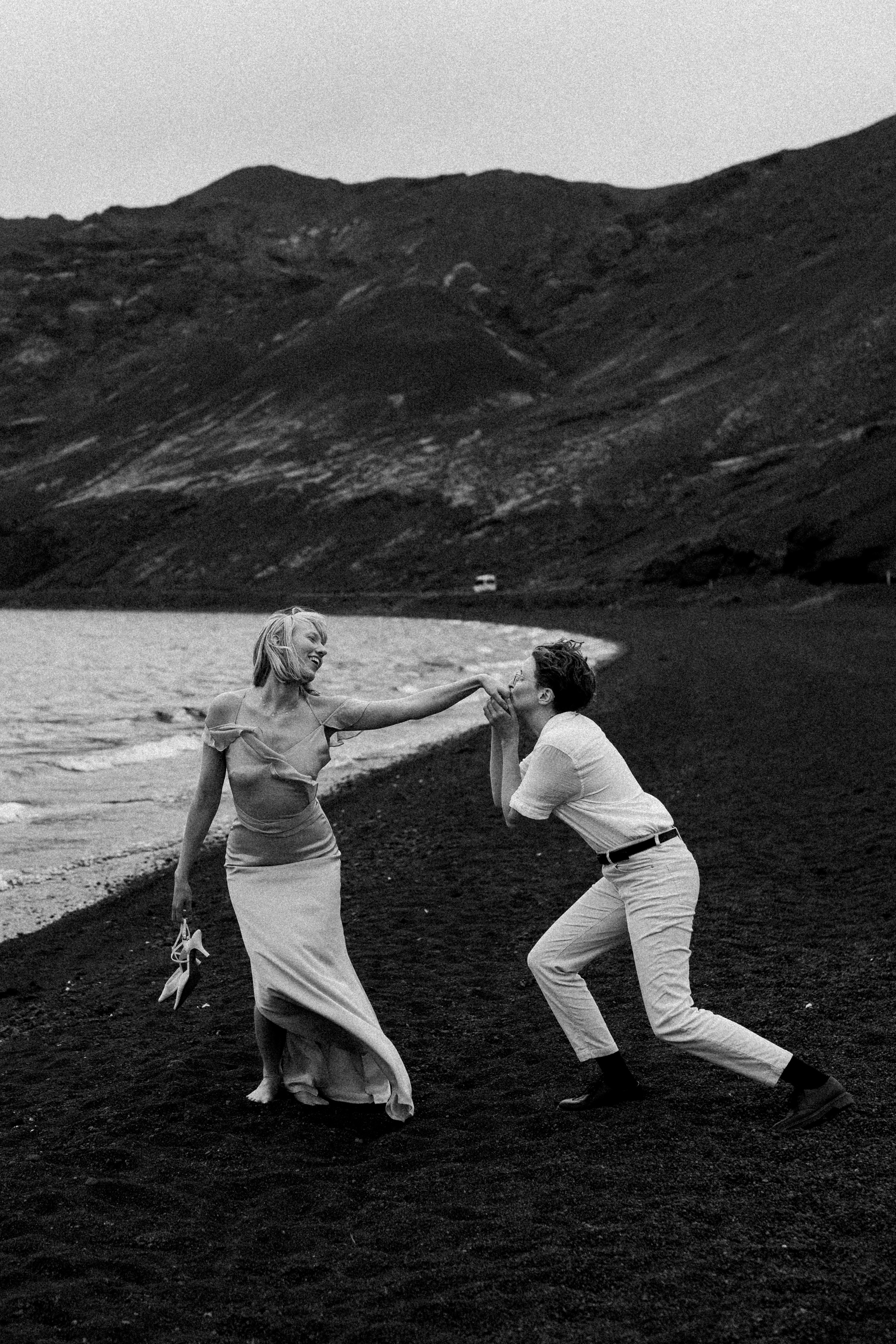 LGBT Elopement in Iceland. Iceland elopement photographer & videographer