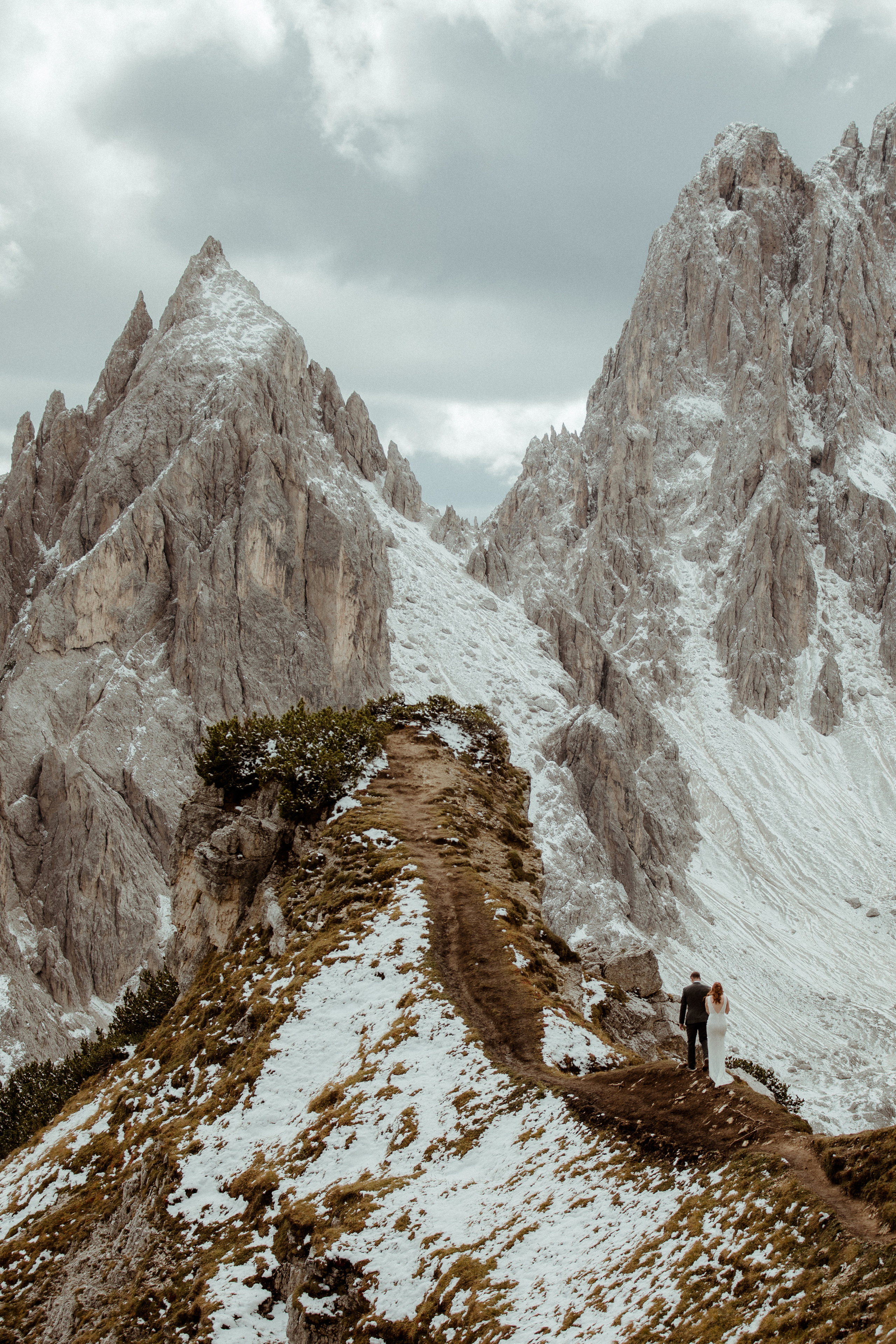 Italian Elopement in the Dolomites. Iceland elopement photographer & videographer