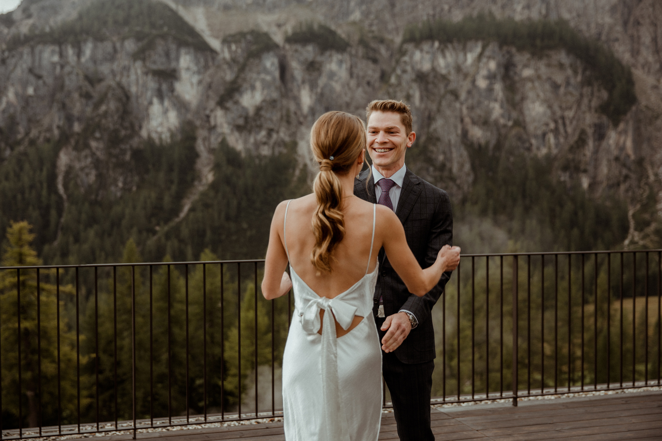 Intimate Wedding in the Dolomites. Iceland elopement photographer & videographer