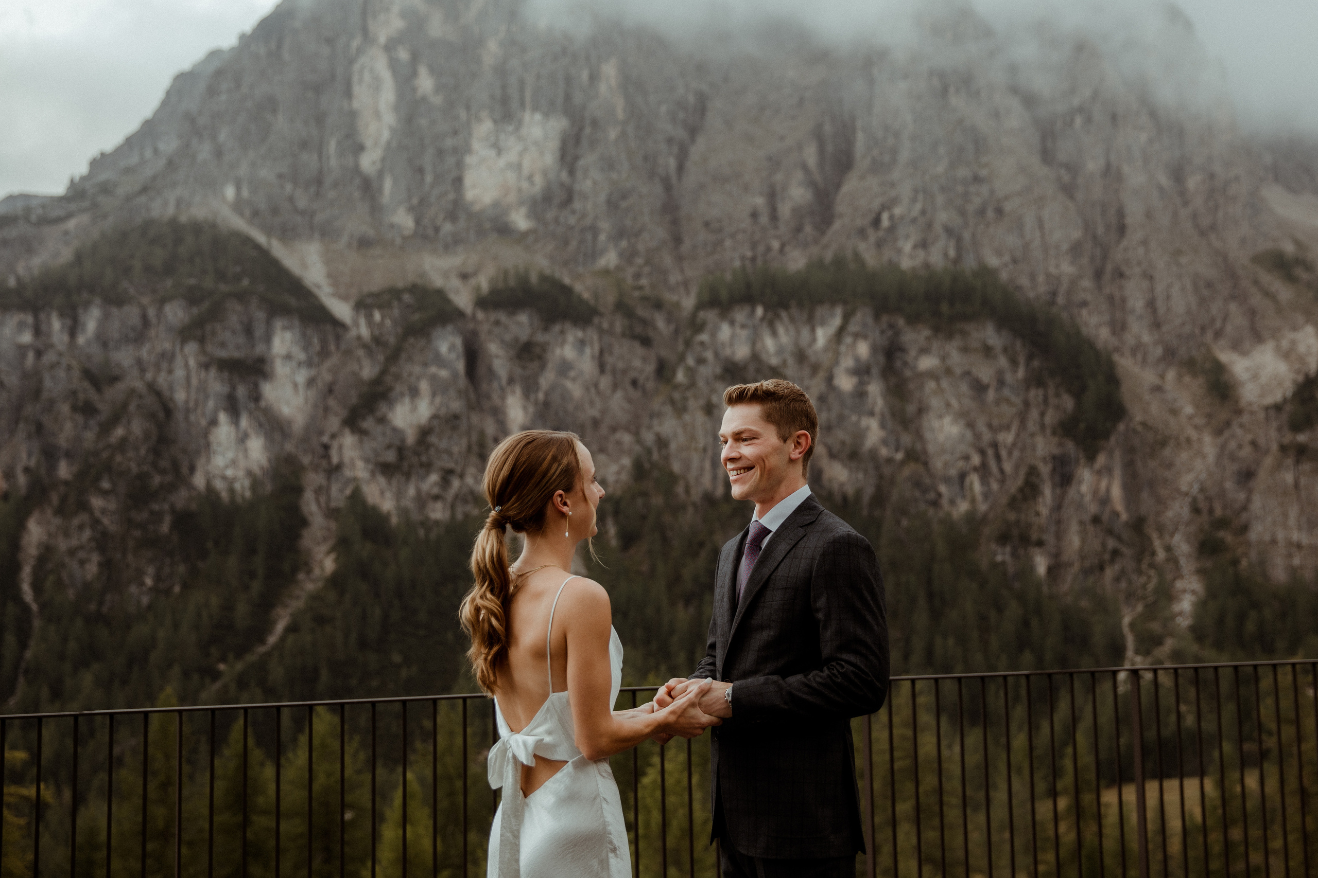 Intimate Wedding in the Dolomites. Iceland elopement photographer & videographer