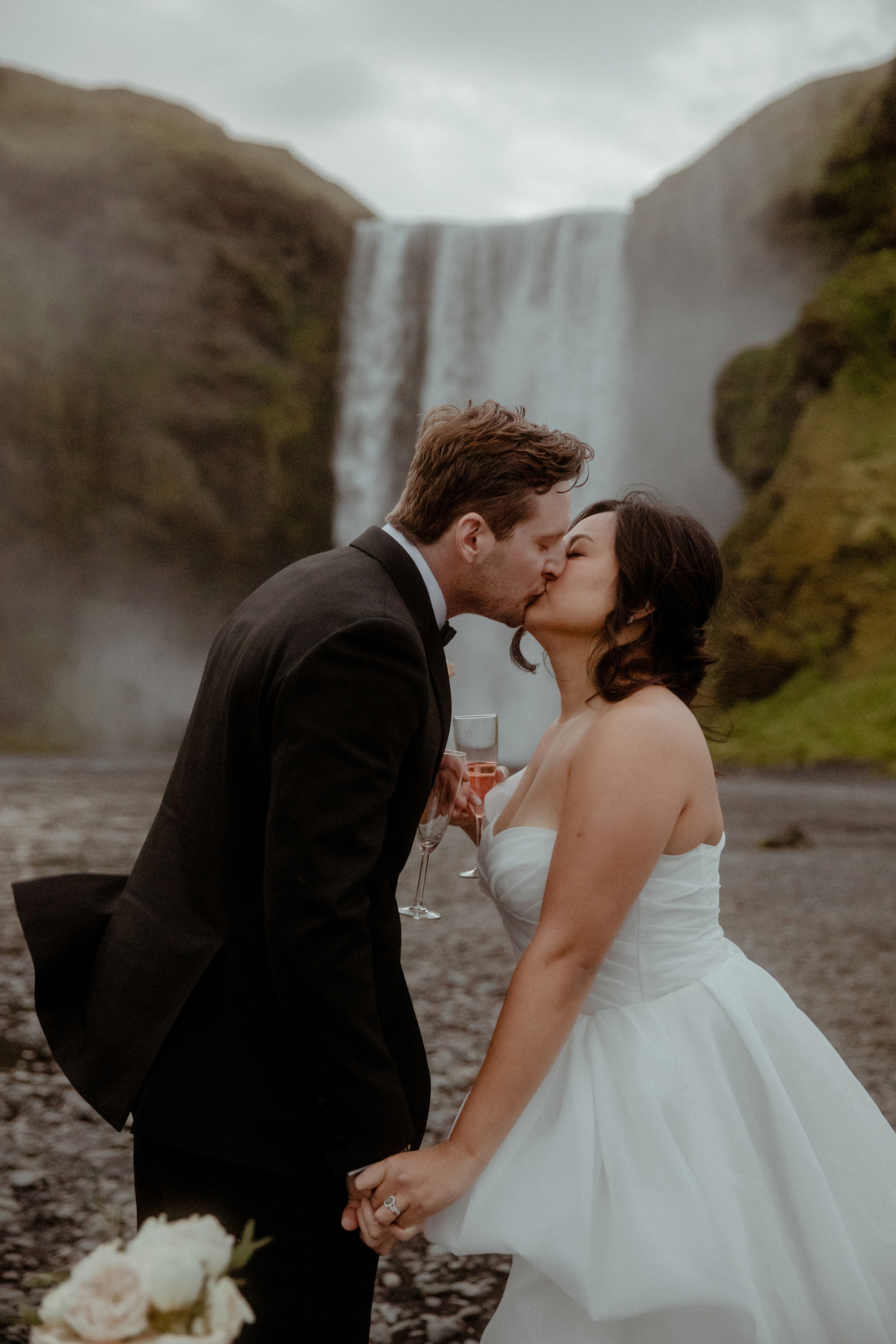 Charming South Iceland Elopement. Iceland elopement photographer & videographer