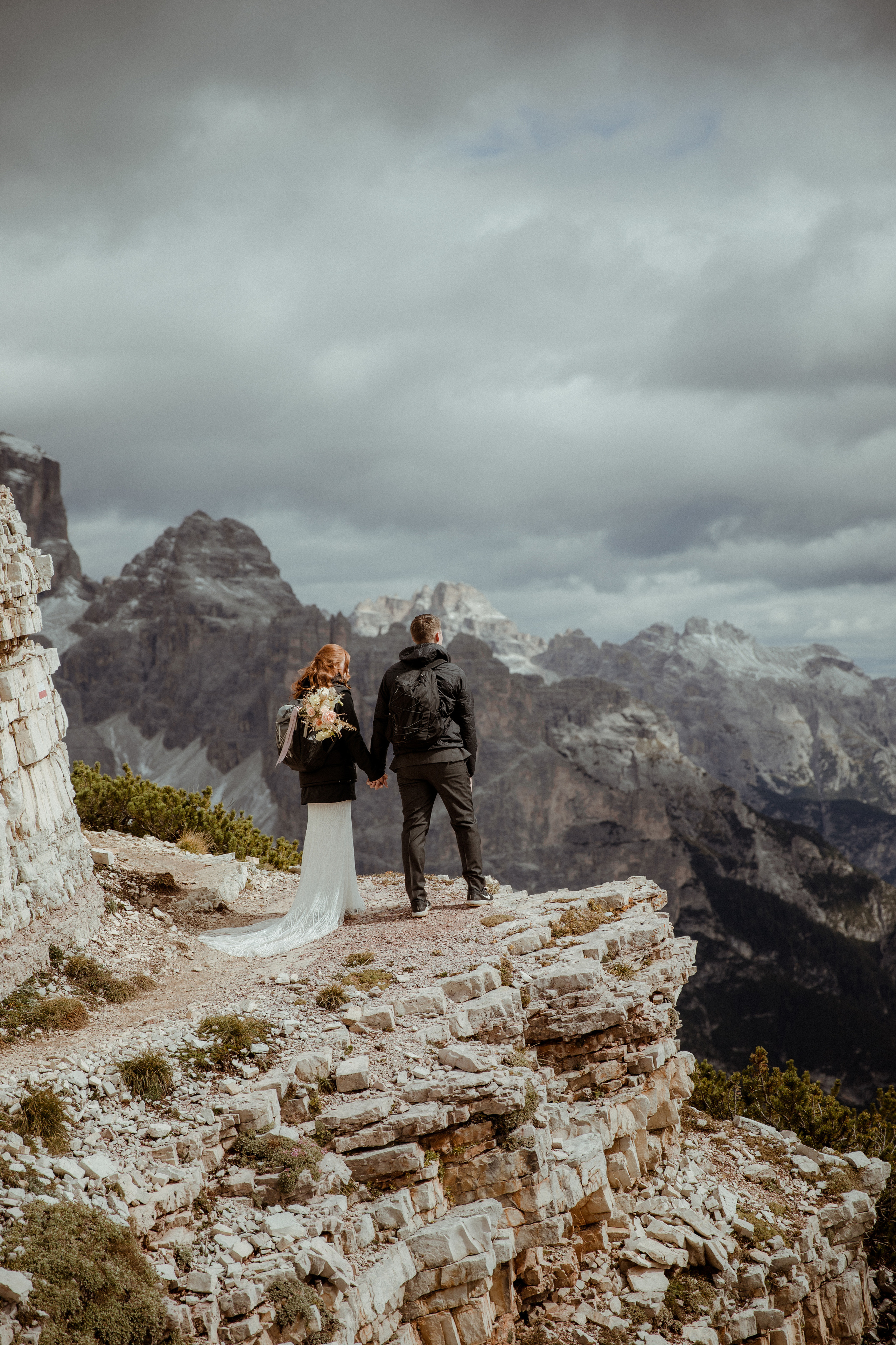 Italian Elopement in the Dolomites. Iceland elopement photographer & videographer
