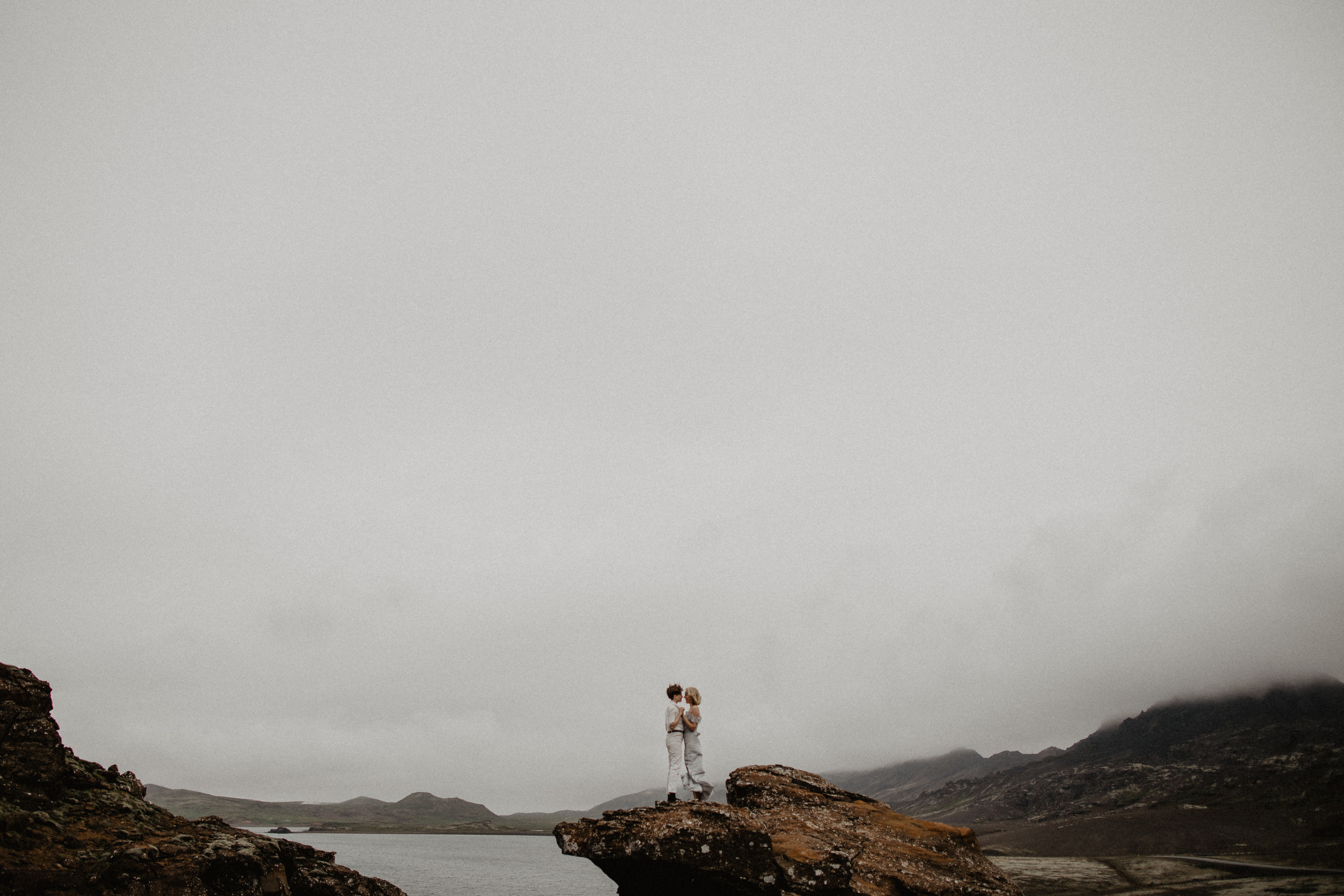 LGBT Elopement in Iceland. Iceland elopement photographer & videographer