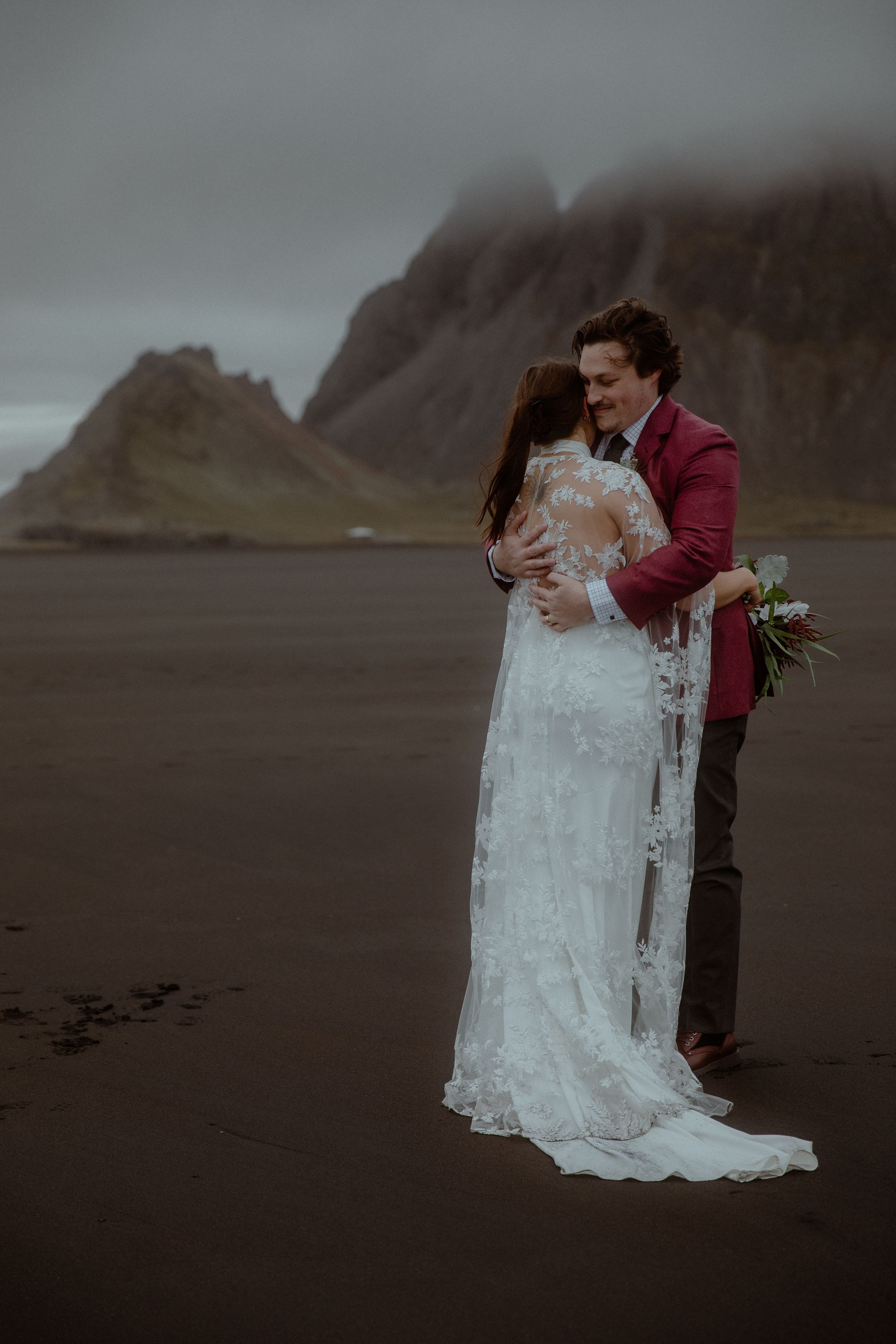 Secret hiking Elopement in Iceland. Iceland elopement photographer & videographer