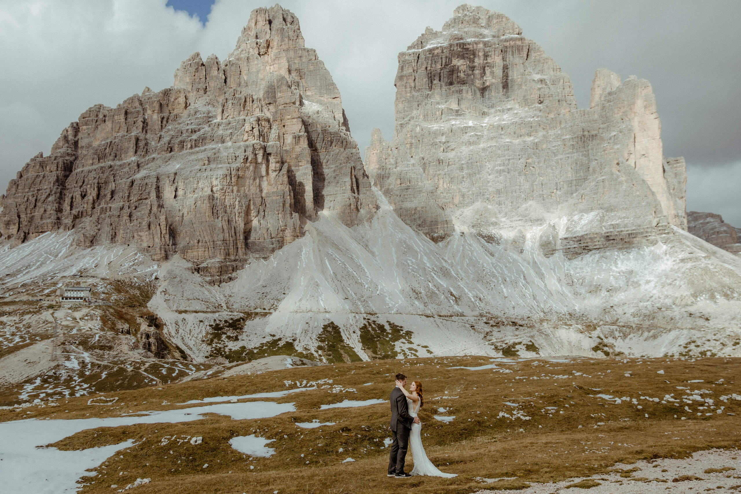 Italian Elopement in the Dolomites. Iceland elopement photographer & videographer