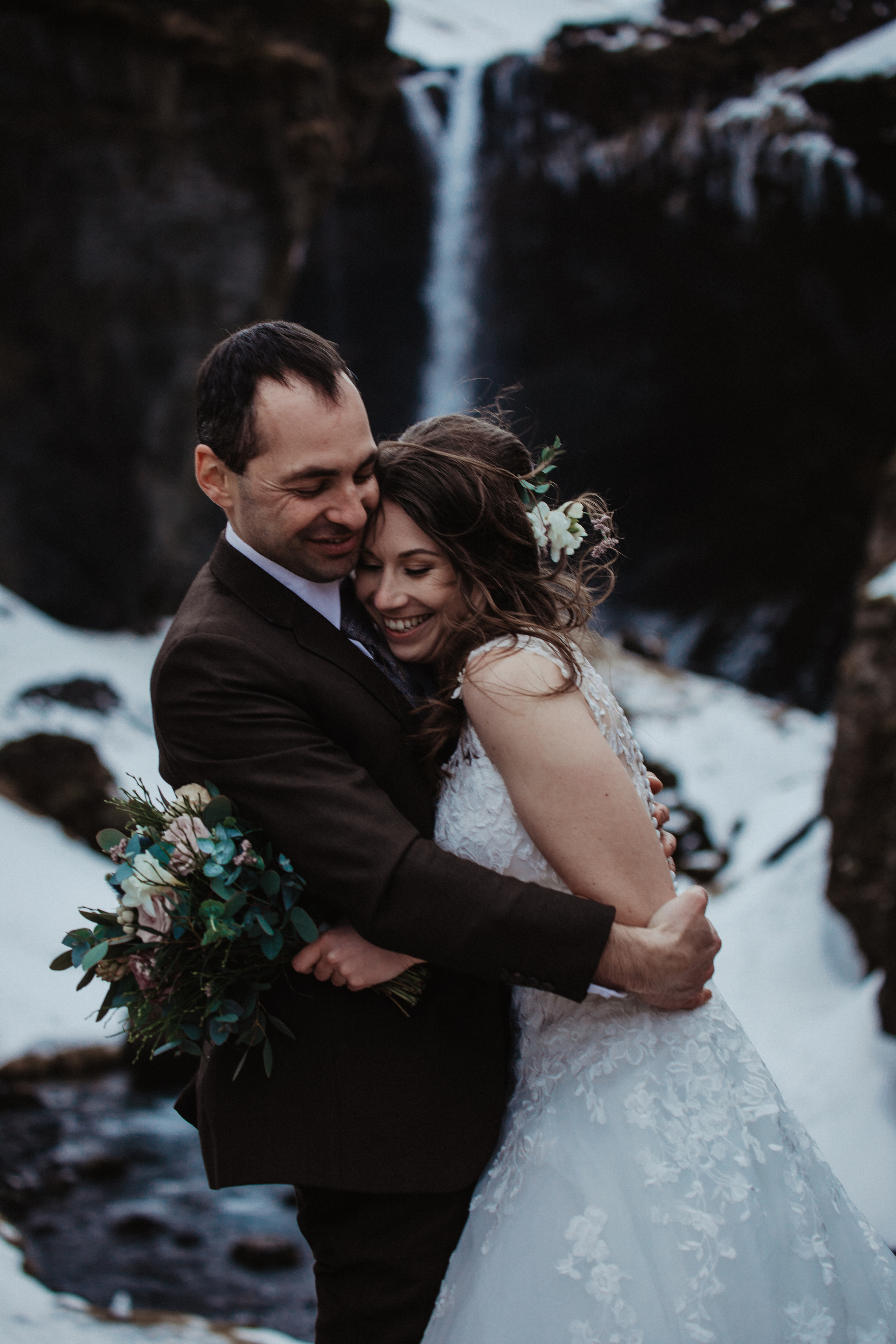Winter Wedding in Iceland. Iceland elopement photographer & videographer