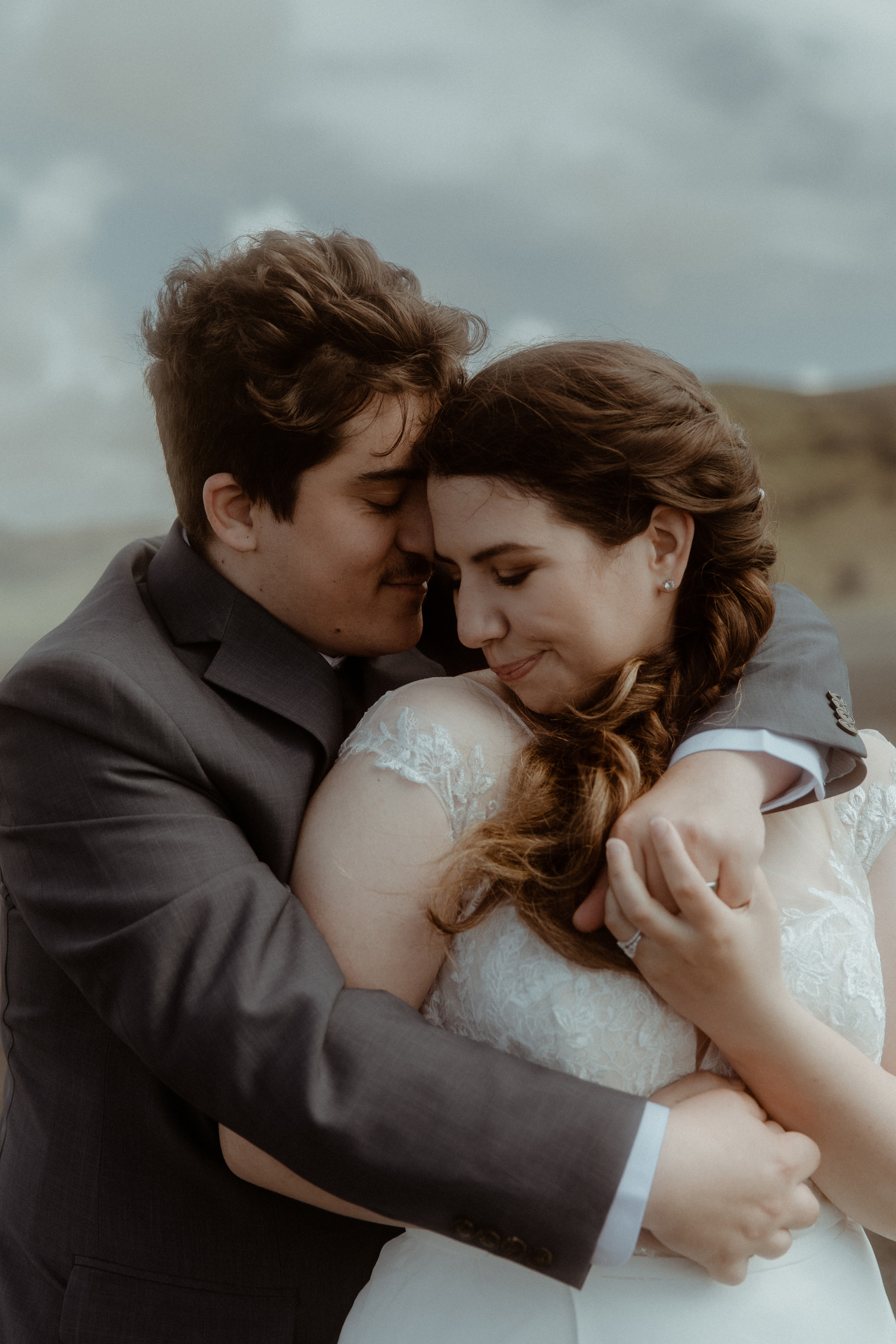 Private Black Sand Beach Elopement. Iceland elopement photographer & videographer