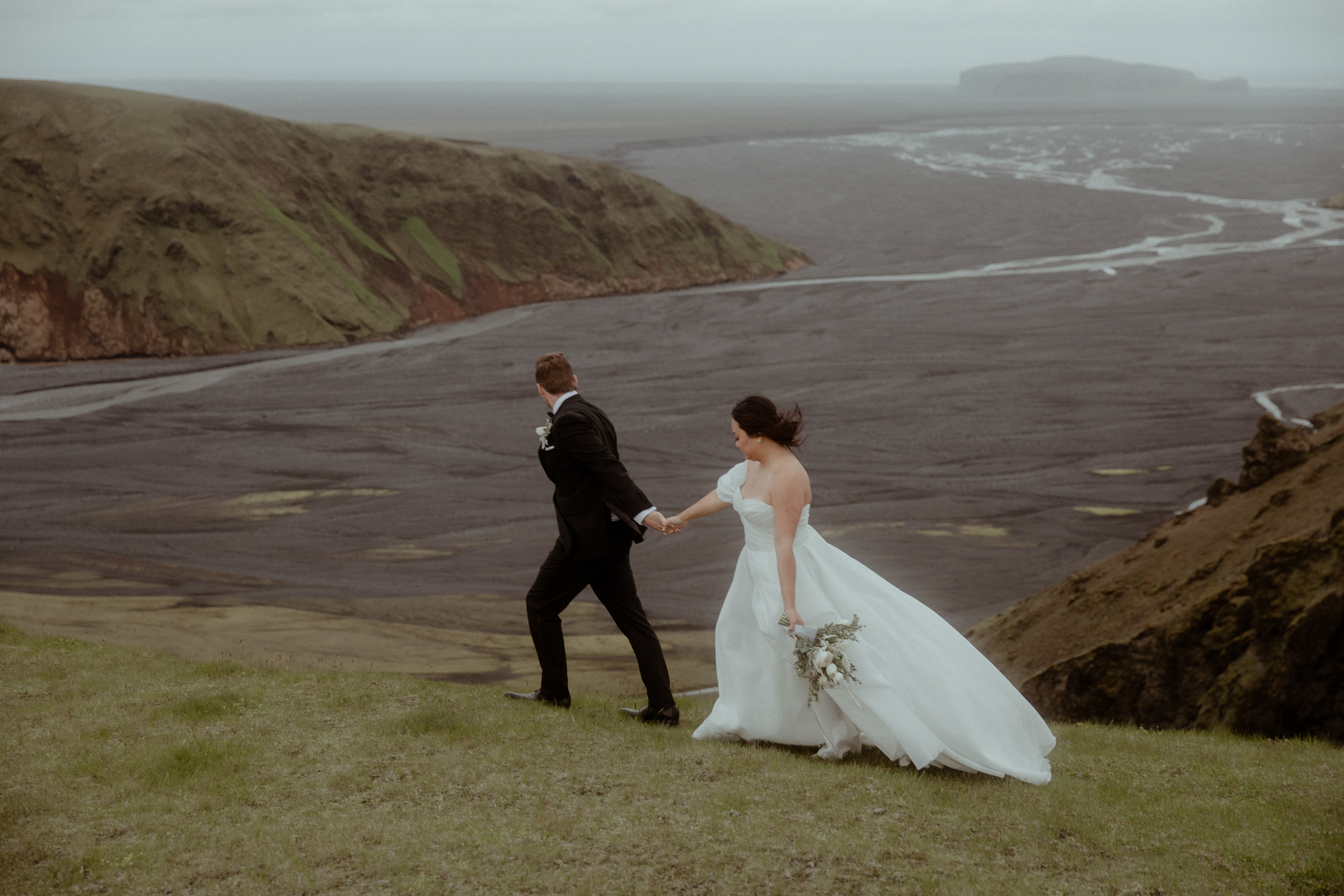 Charming South Iceland Elopement. Iceland elopement photographer & videographer