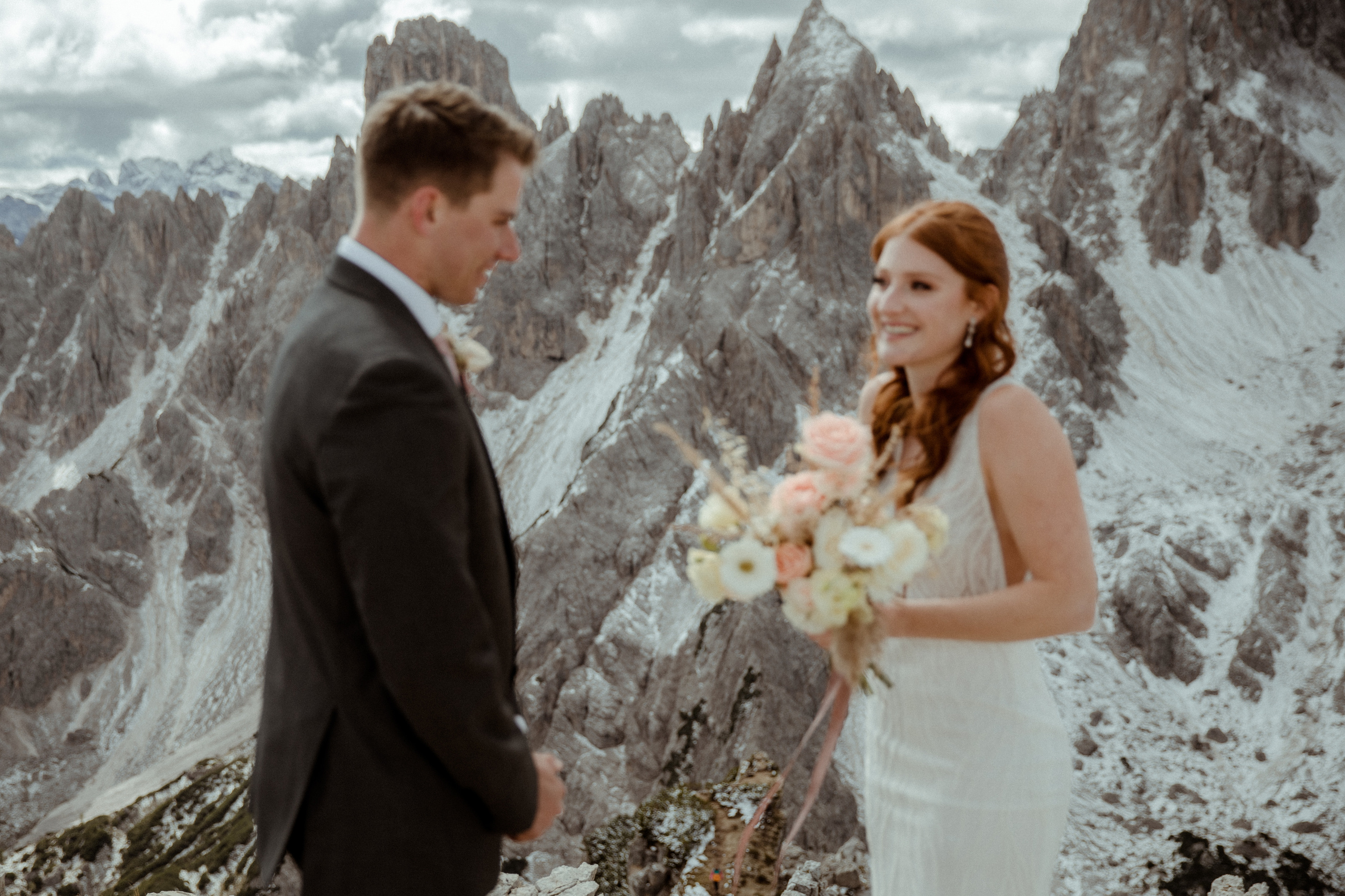 Italian Elopement in the Dolomites. Iceland elopement photographer & videographer