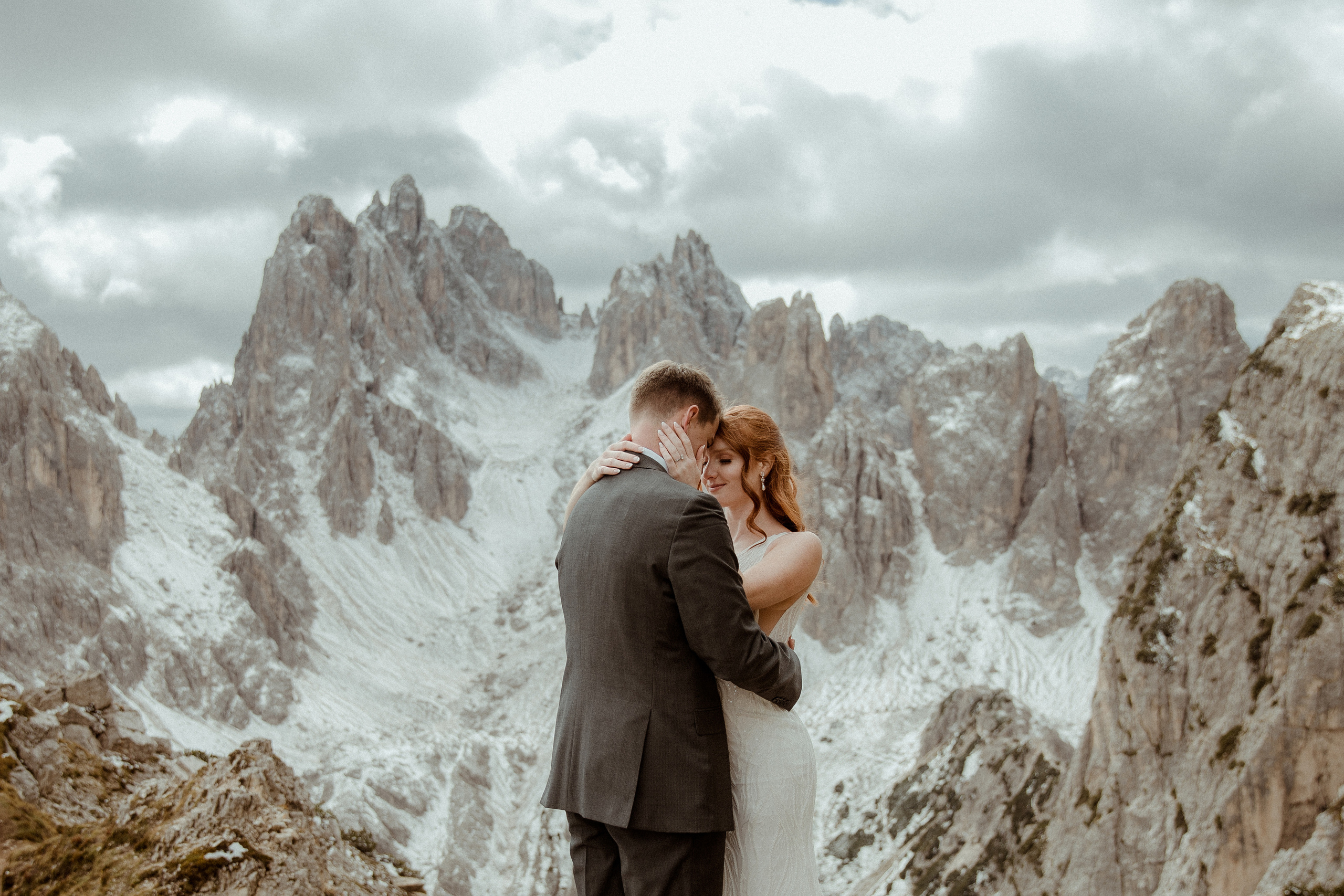 Italian Elopement in the Dolomites. Iceland elopement photographer & videographer