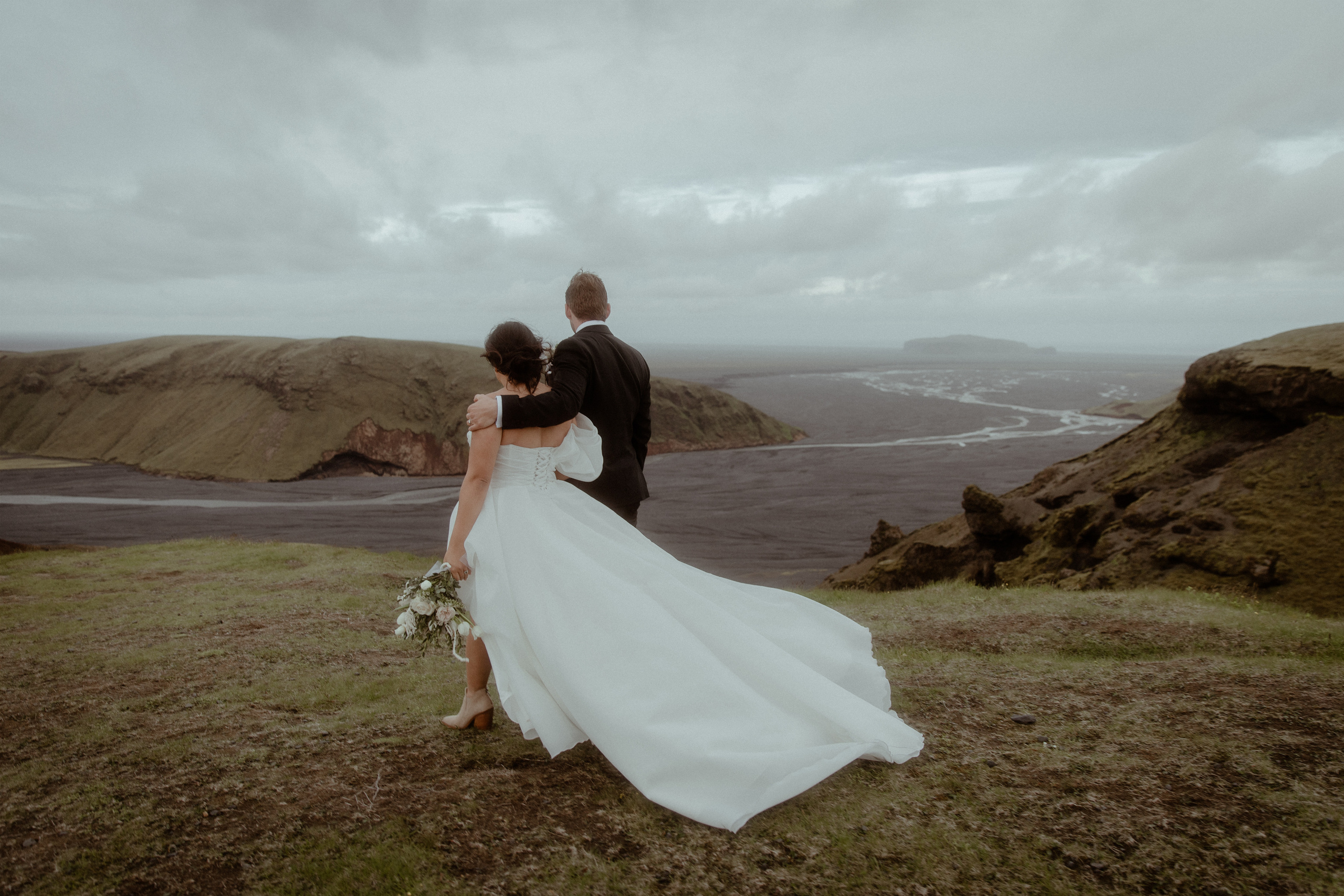 Charming South Iceland Elopement. Iceland elopement photographer & videographer