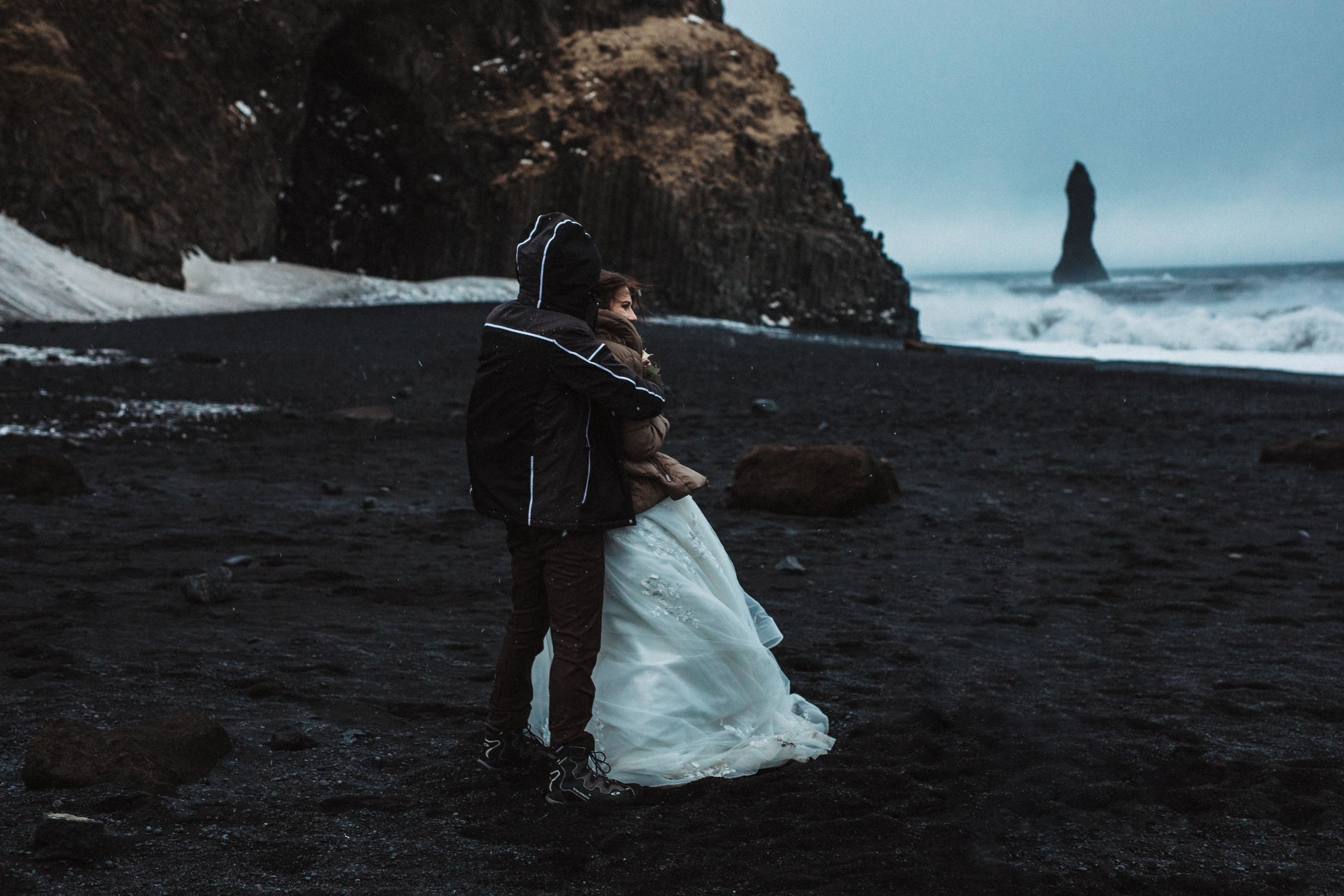 Winter Wedding in Iceland. Iceland elopement photographer & videographer