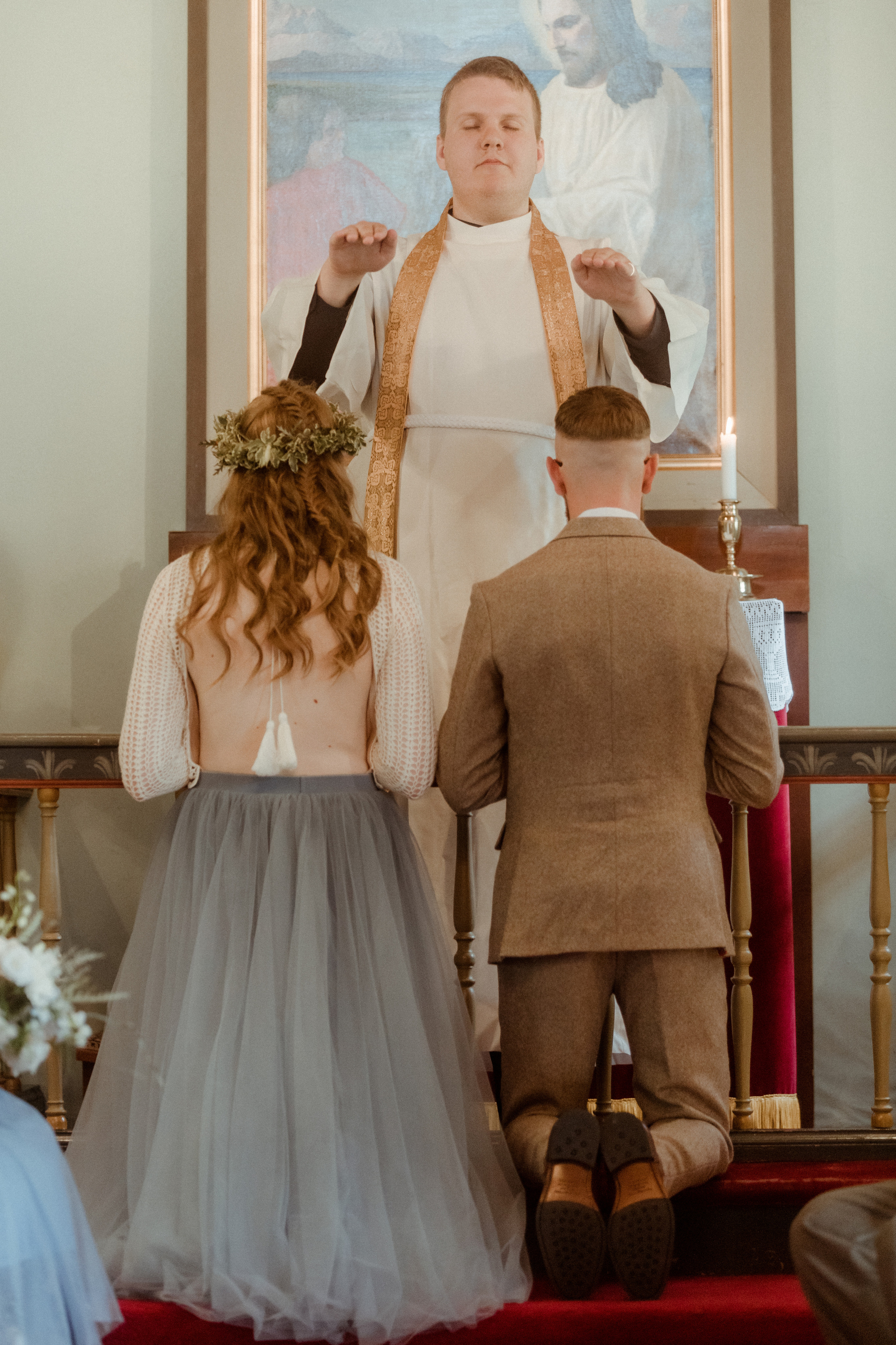 Iceland Secret Waterfall Elopement. Iceland elopement photographer & videographer