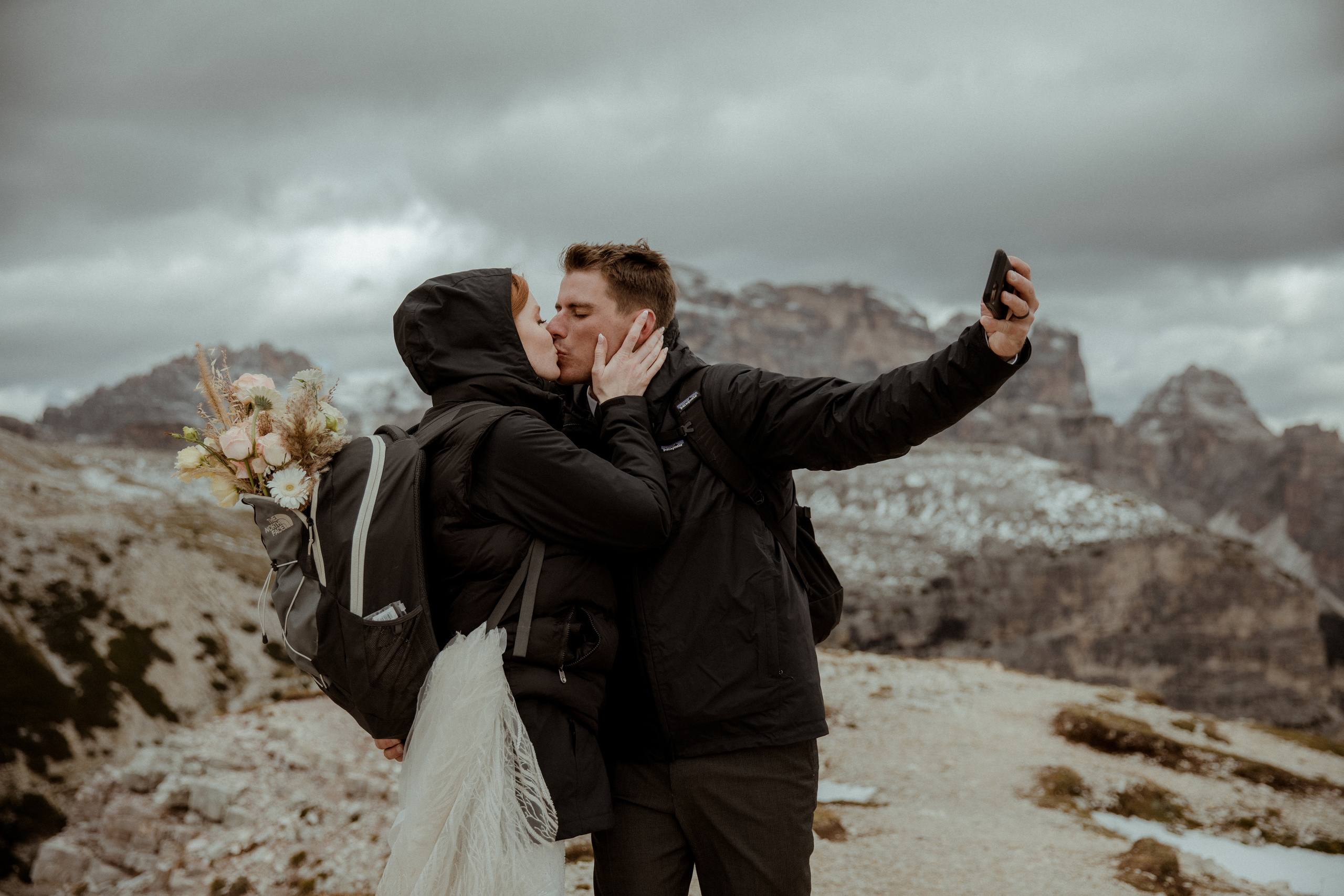 Italian Elopement in the Dolomites. Iceland elopement photographer & videographer