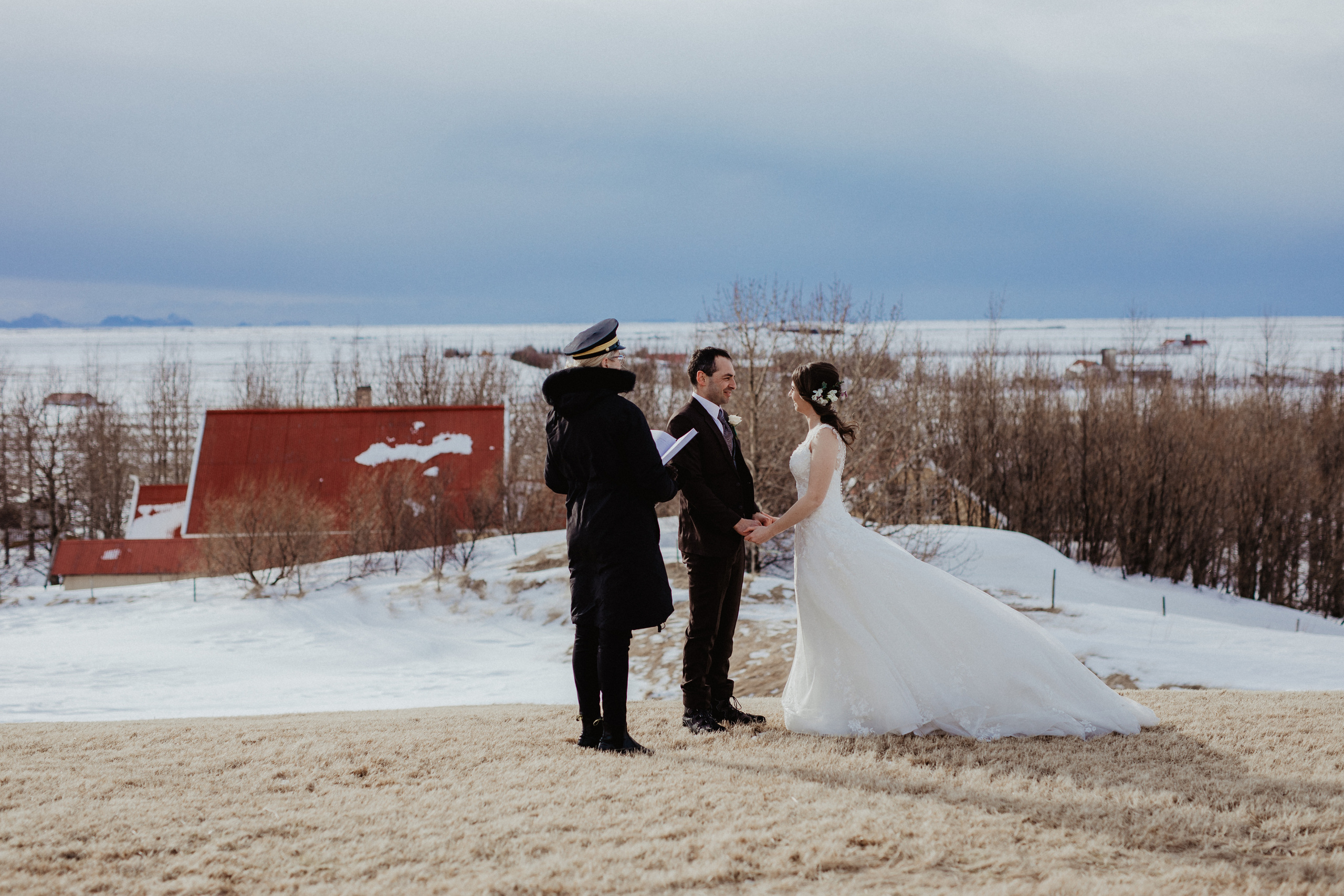 Winter Wedding in Iceland. Iceland elopement photographer & videographer