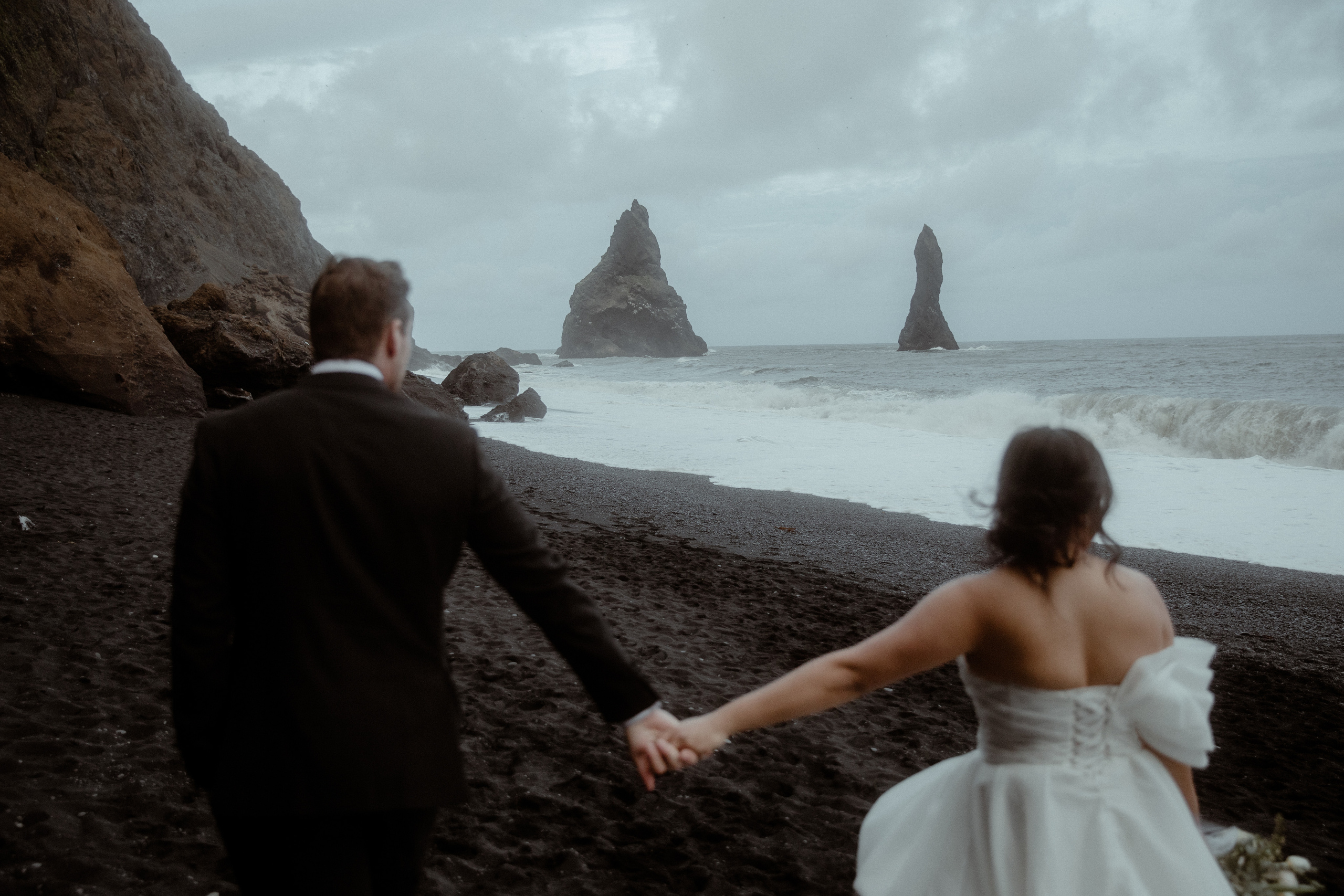 Charming South Iceland Elopement. Iceland elopement photographer & videographer