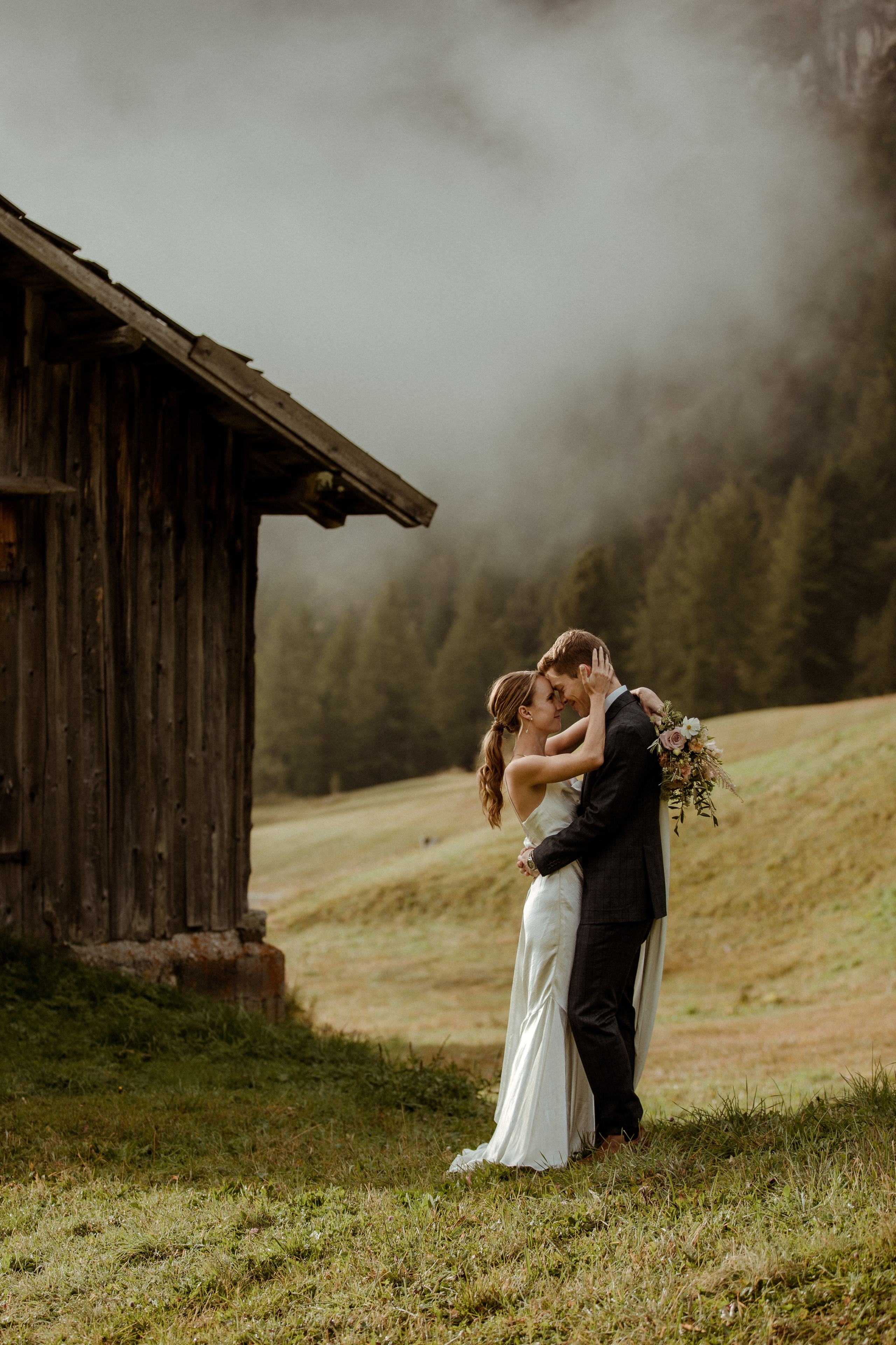 Intimate Wedding in the Dolomites. Iceland elopement photographer & videographer