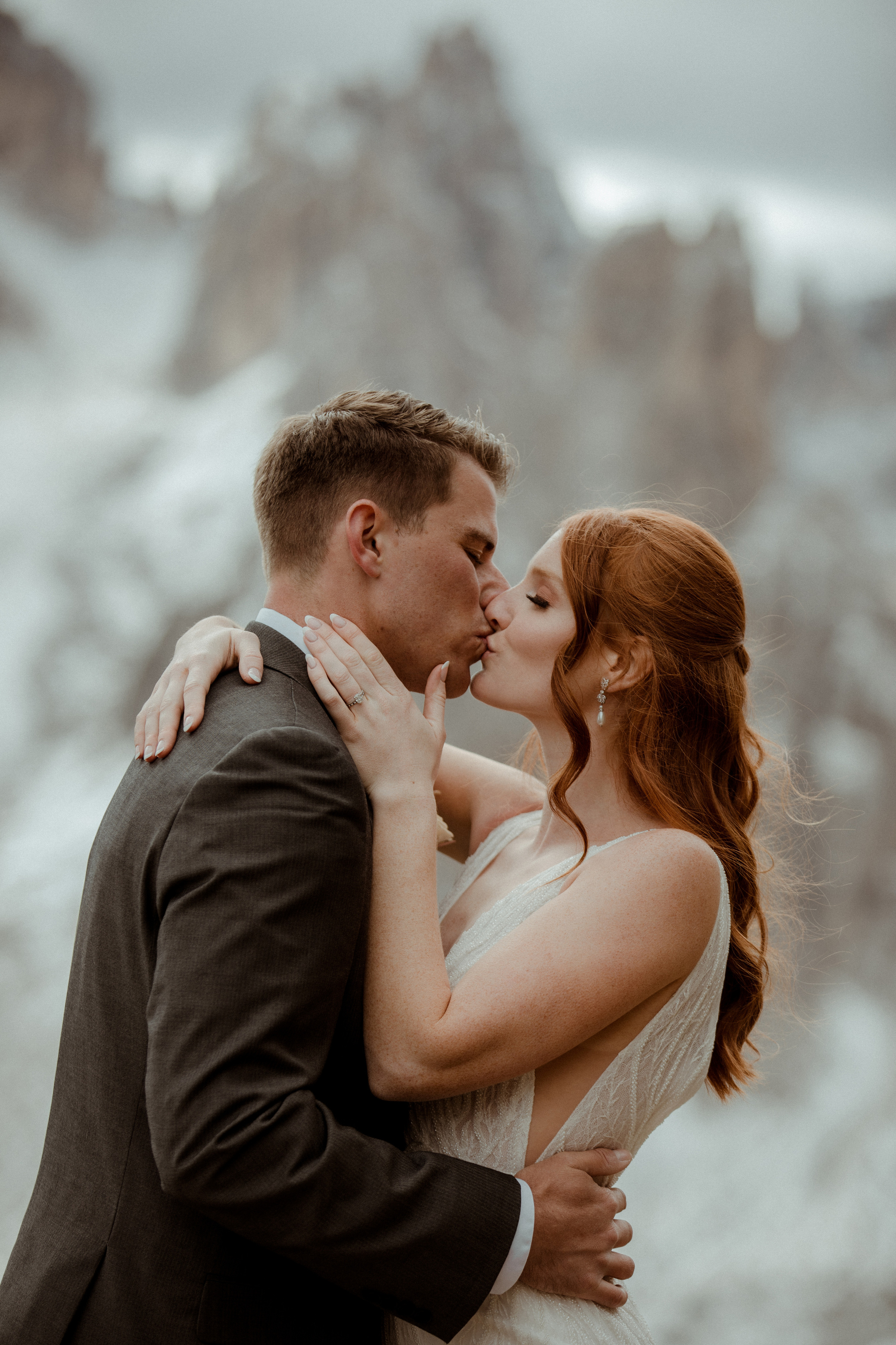 Italian Elopement in the Dolomites. Iceland elopement photographer & videographer