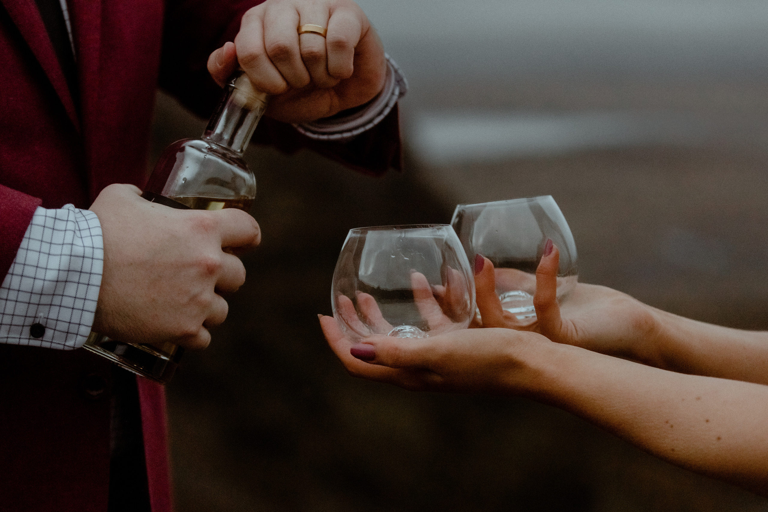 Secret hiking Elopement in Iceland. Iceland elopement photographer & videographer