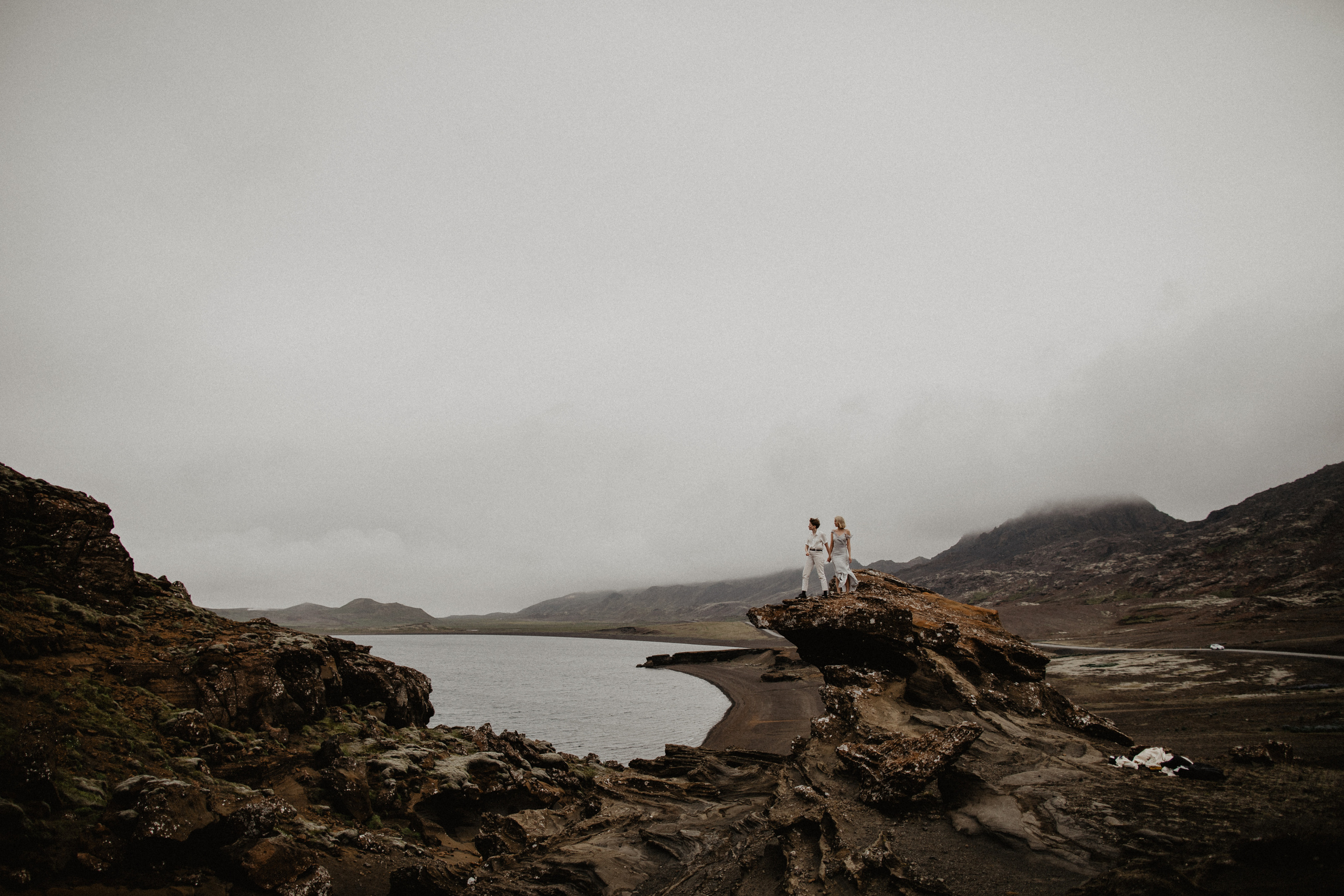 LGBT Elopement in Iceland. Iceland elopement photographer & videographer