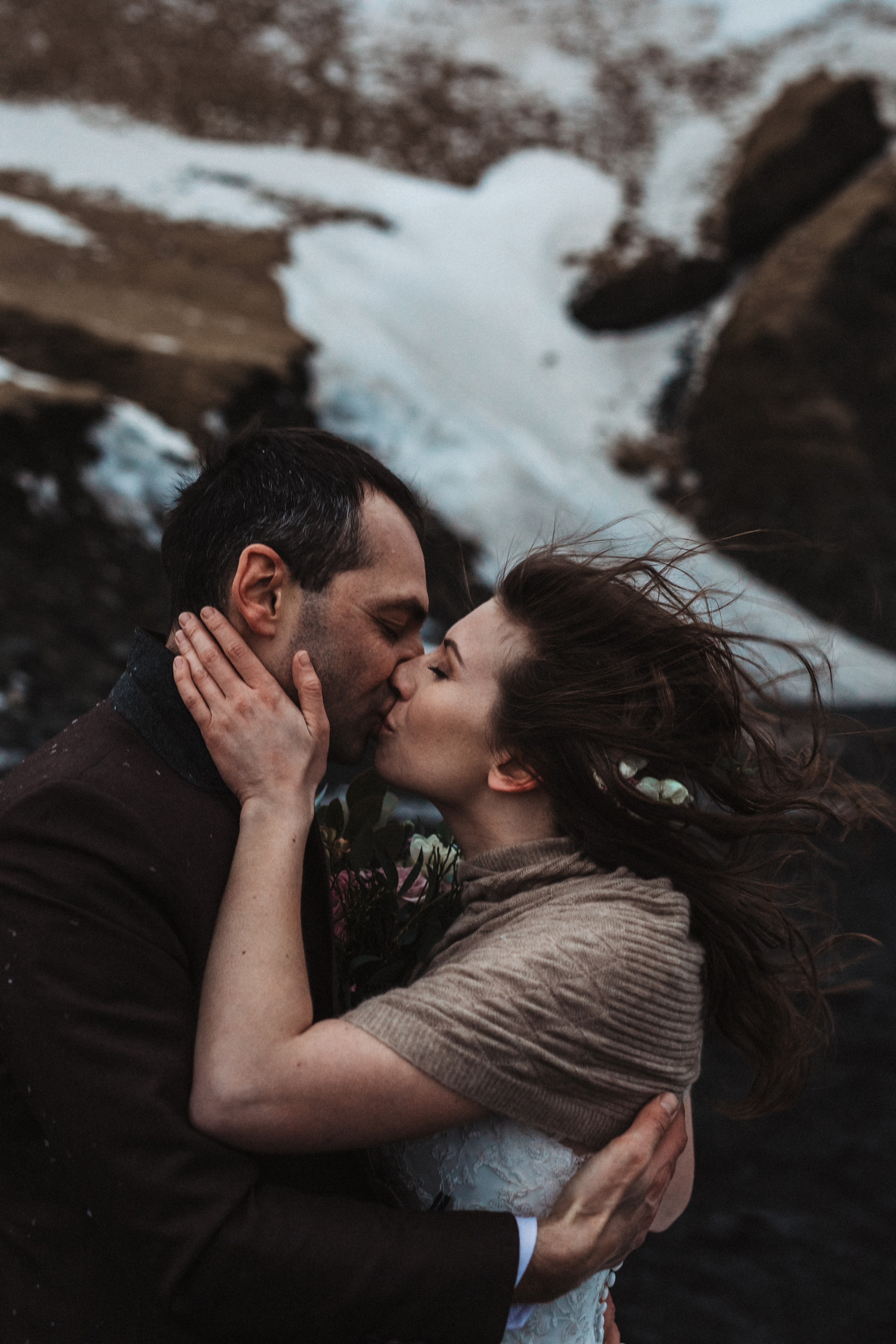 Winter Wedding in Iceland. Iceland elopement photographer & videographer