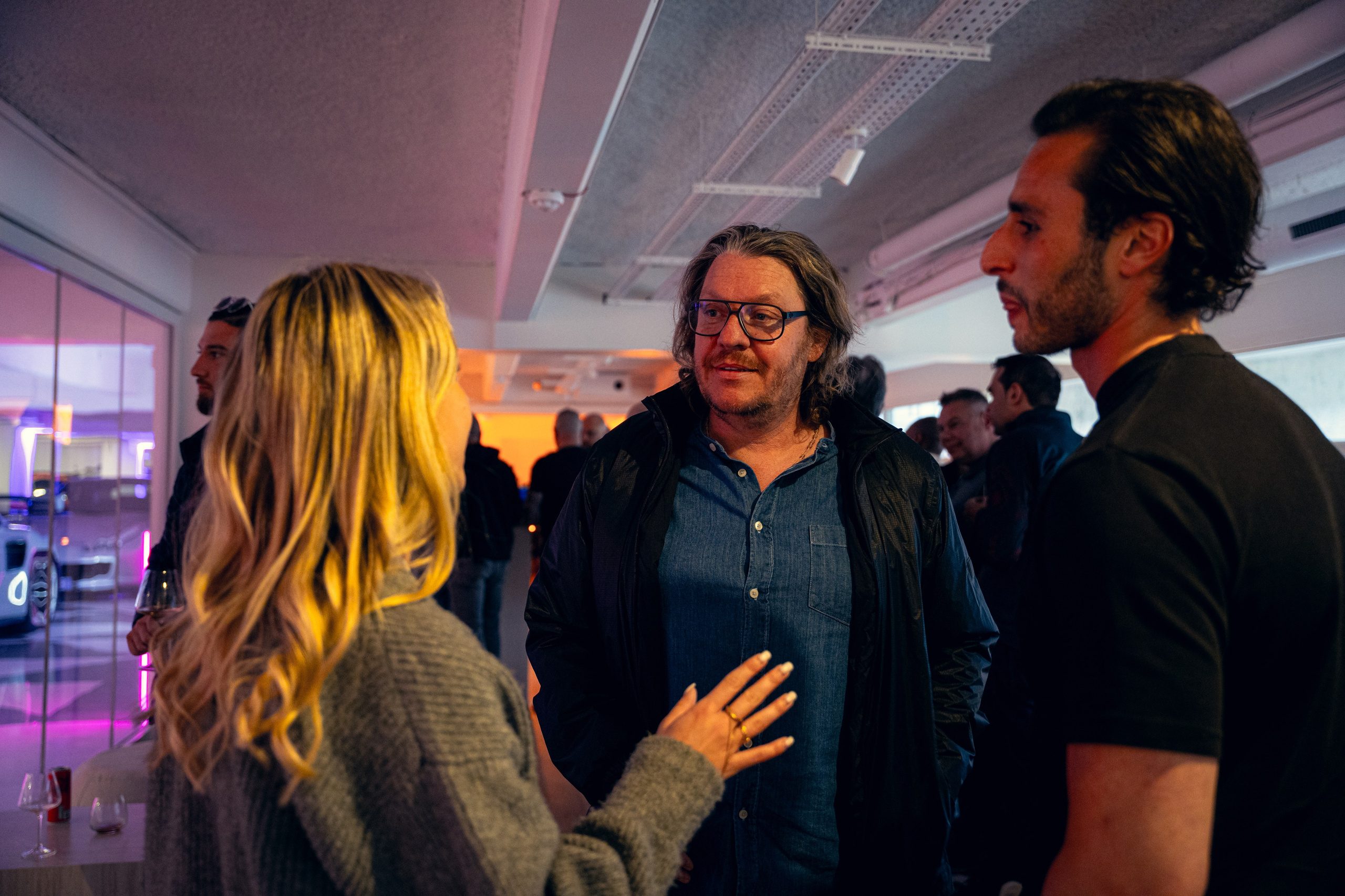 Soiree Padock33. Photographe de voitures à Paris — Vitalii Motruk