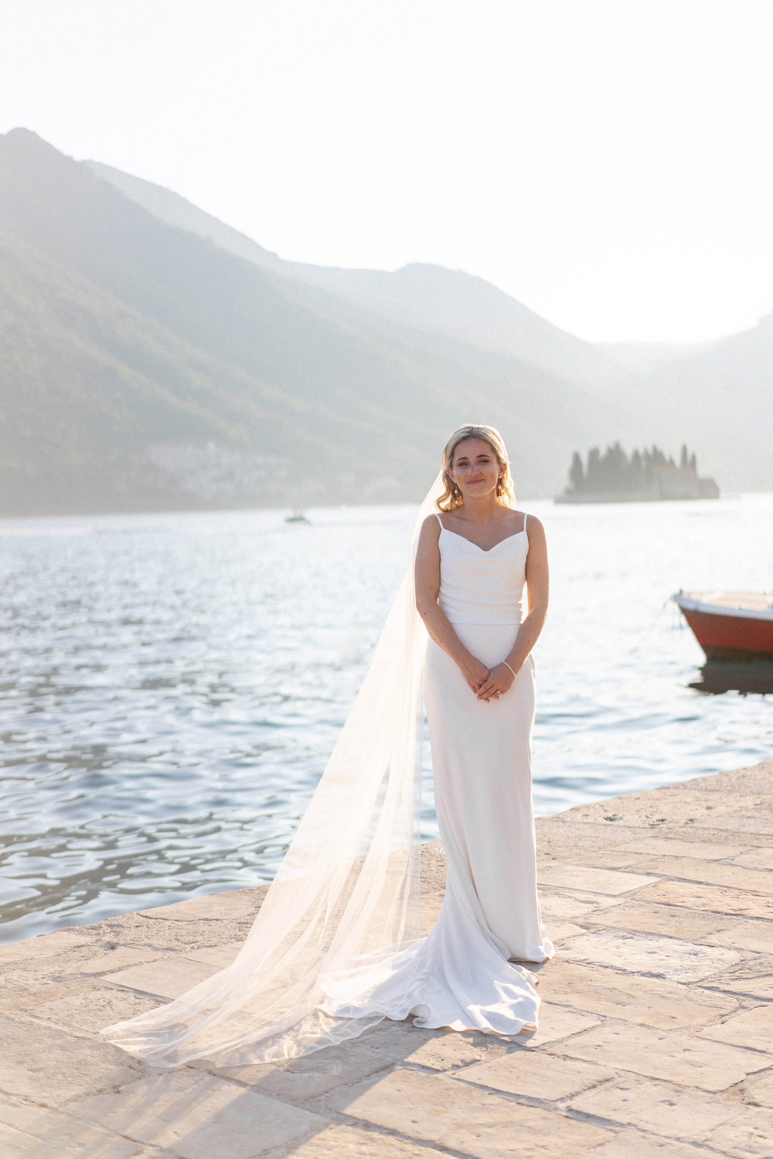 Photographer in Perast Montenegro