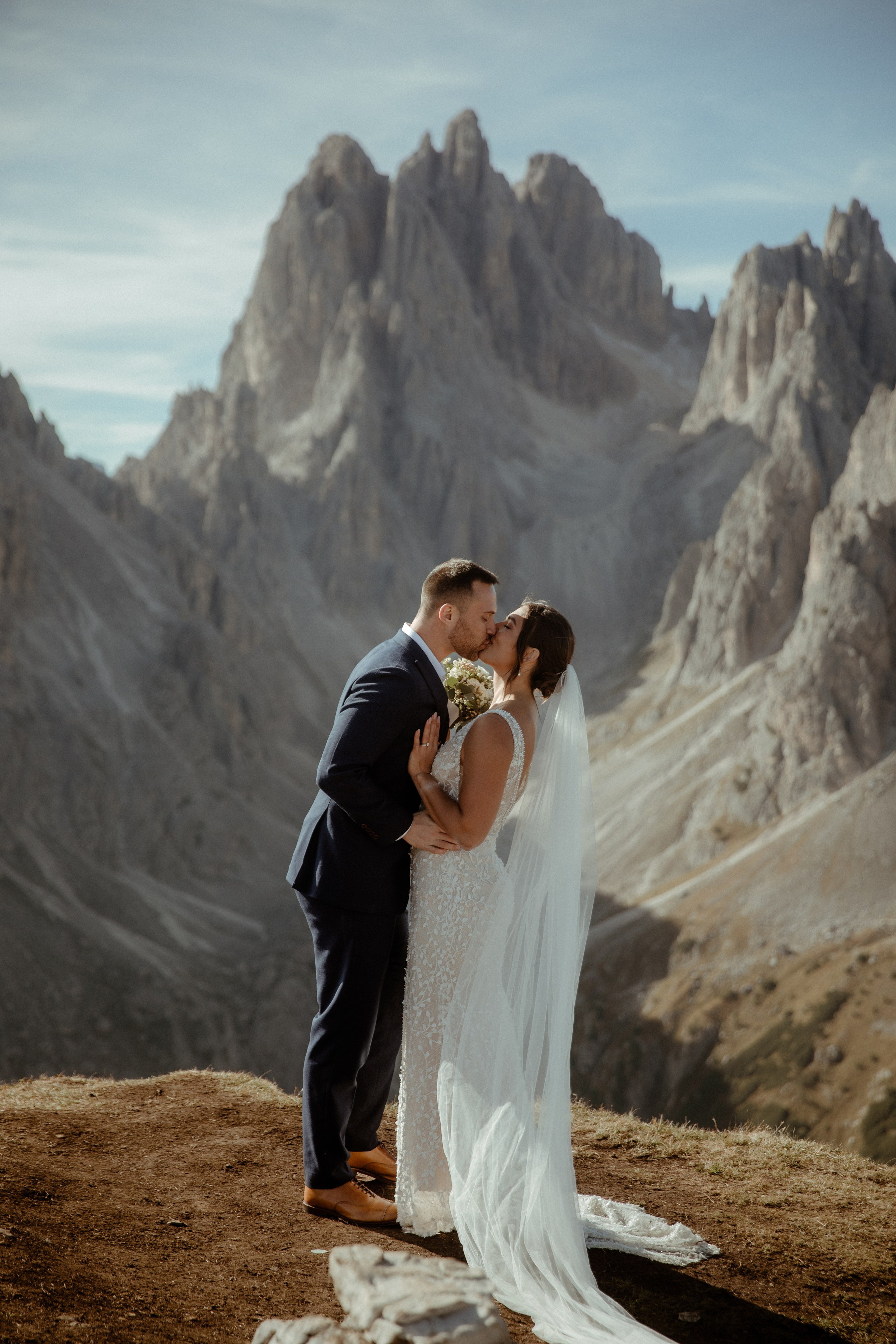 Scenic Dolomites Elopement. Iceland elopement photographer & videographer