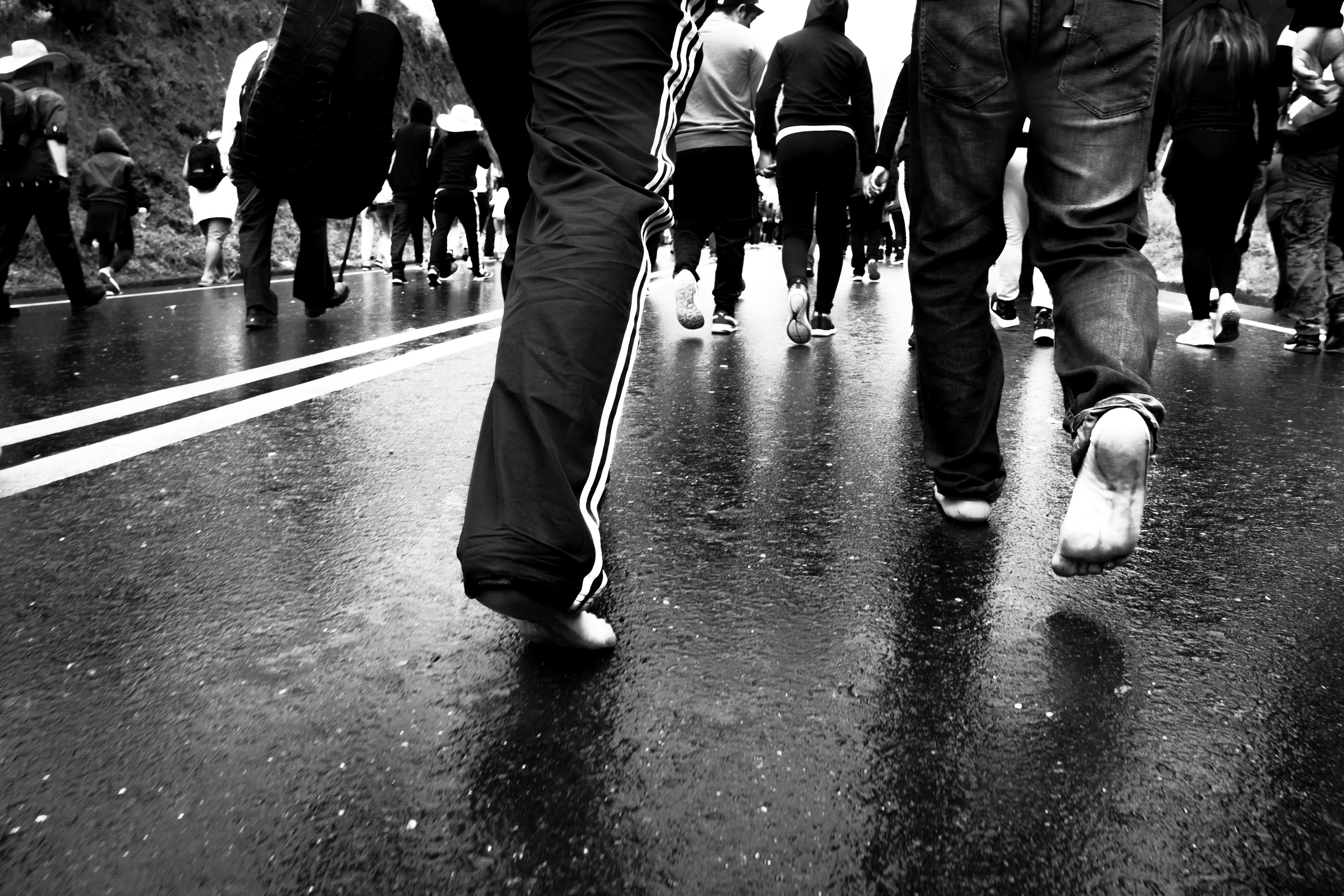 Pasos de fe. Villonaco, Loja. ©2019