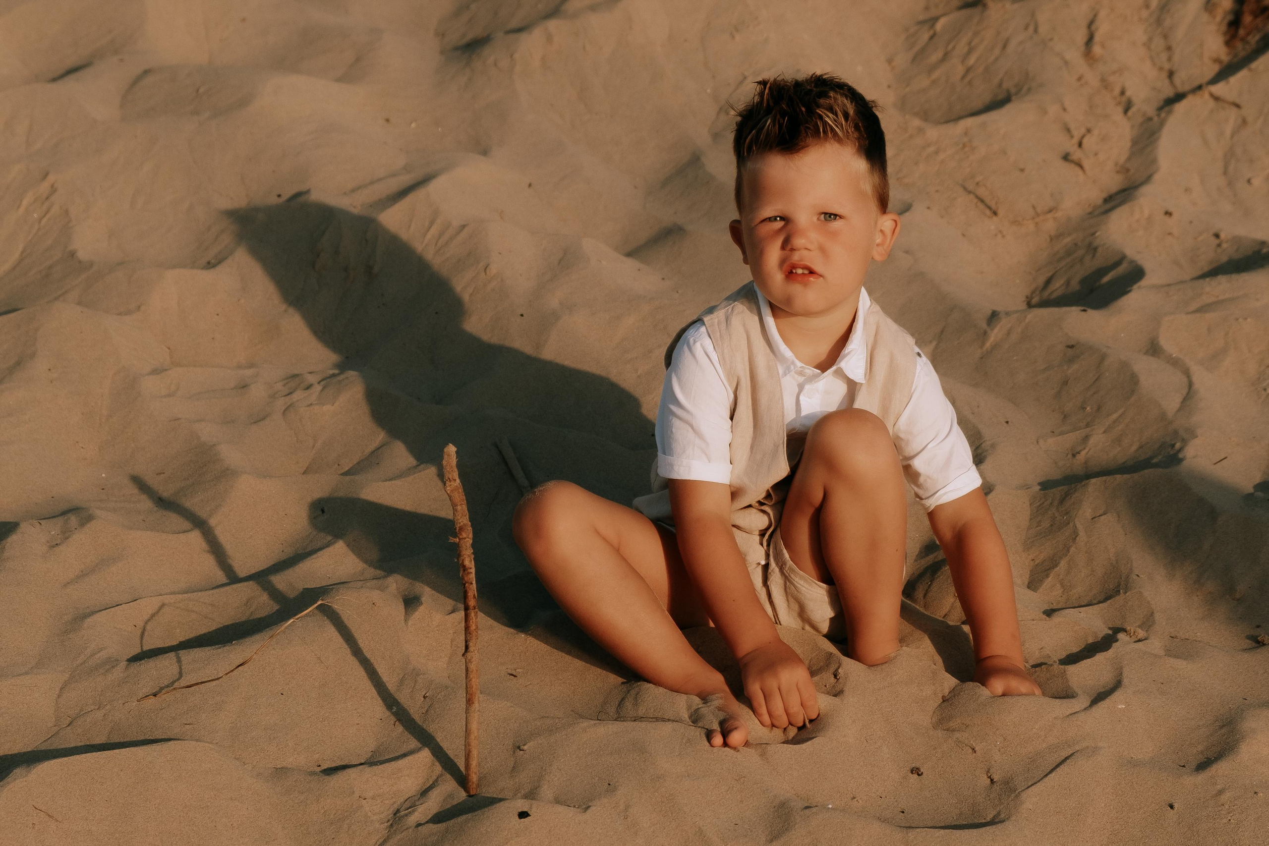 Big Family Photoshoot on the Beach in Spain — Family Photographer in Torrevieja, Alicante
