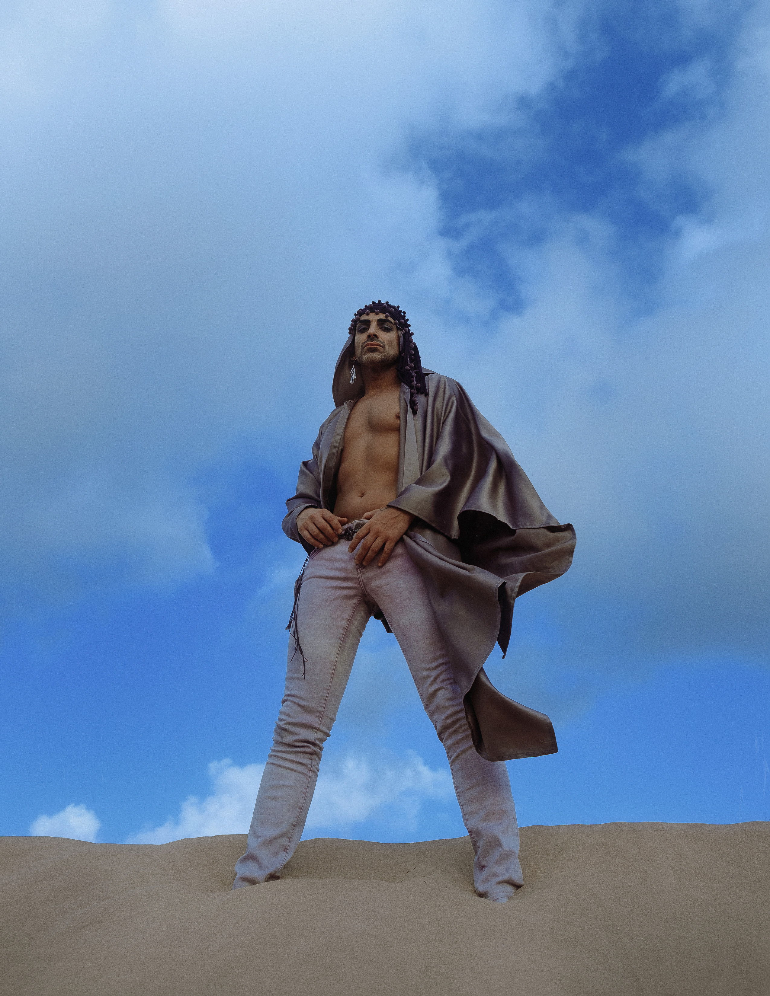 Портфолио-фотосессия в дюнах Аликанте — креативные образы и уникальные наряды от дизайнера — Фотограф Андрей Луковников