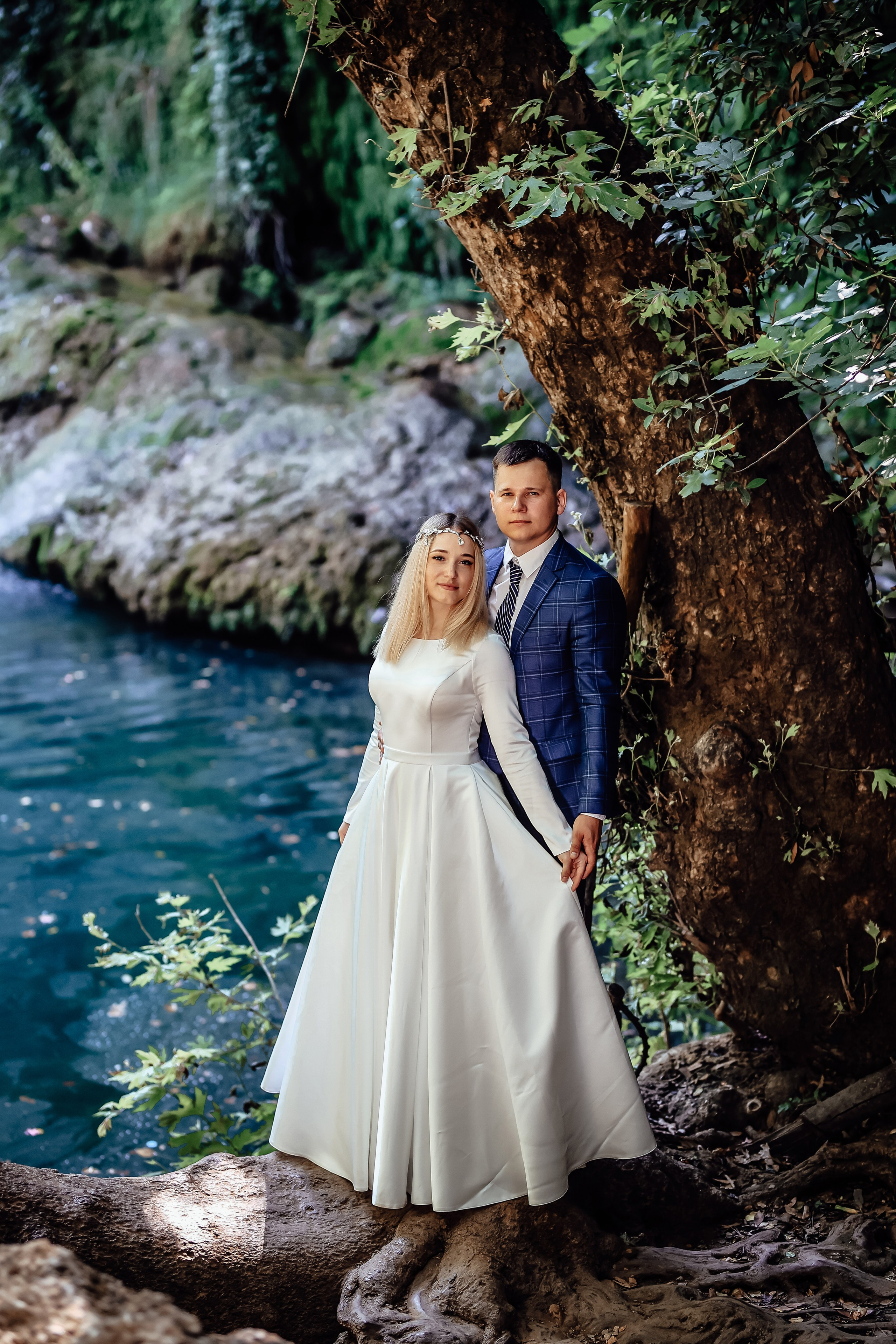Photoshooting at Kurshunlu waterfall. Photographer in Turkey, Antalya, Kemer, Belek, Side, Kas, Fethiye
