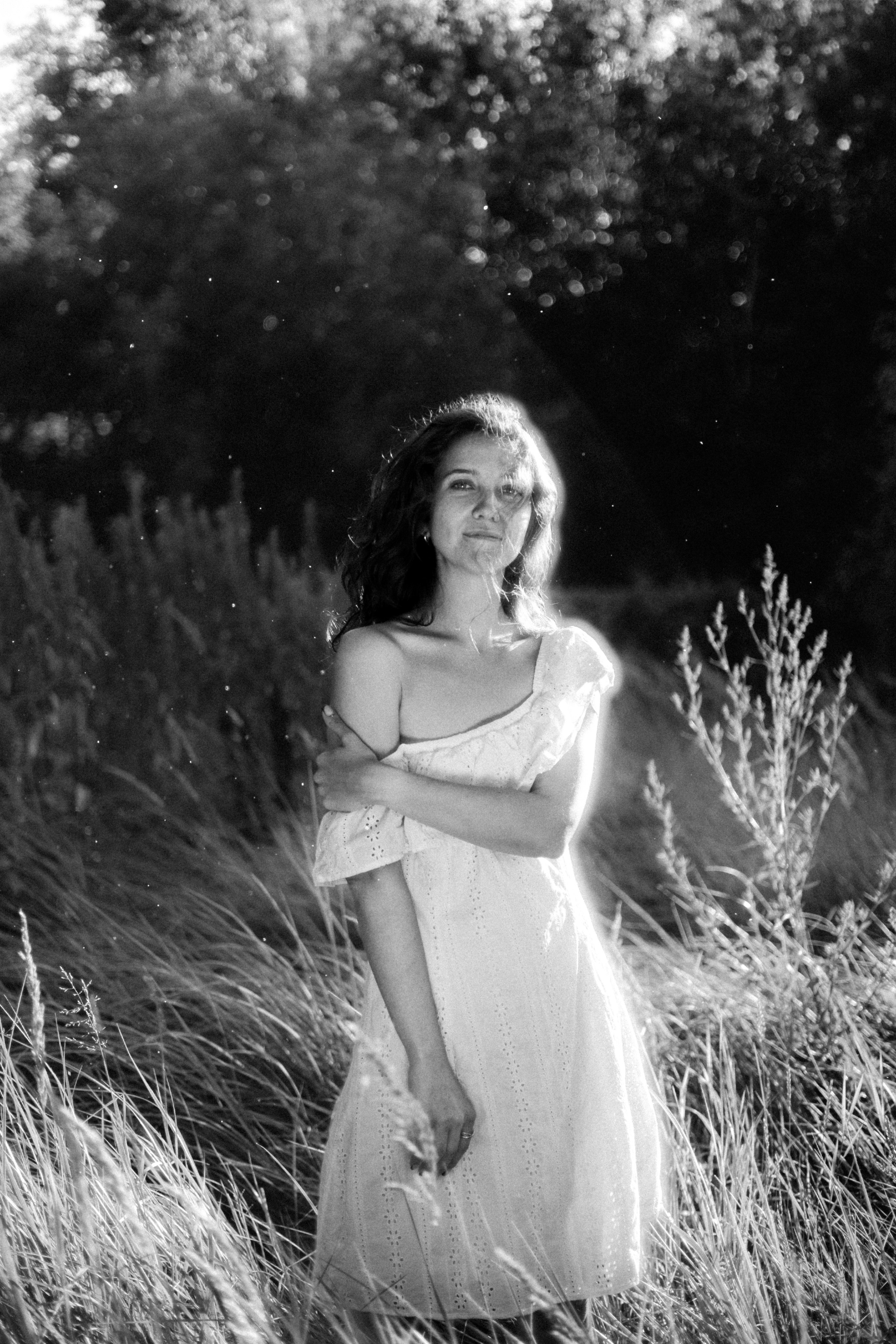 A Summer Evening Story | Fine Art Portrait Session at Sunset