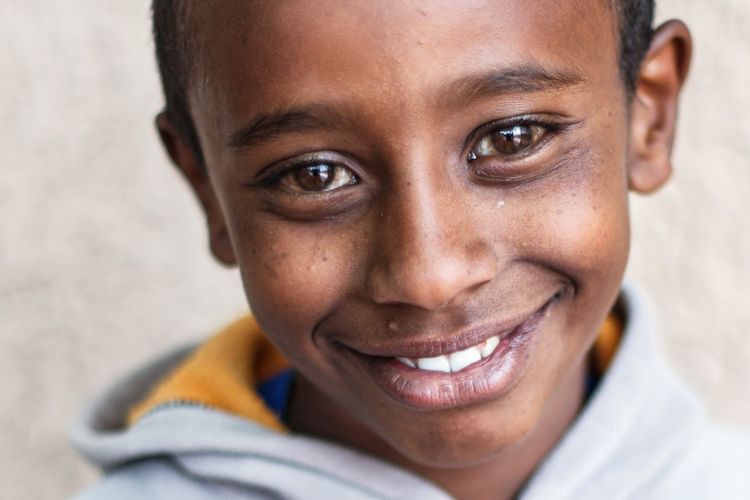 Young boy, sponsorship program, Ethiopia