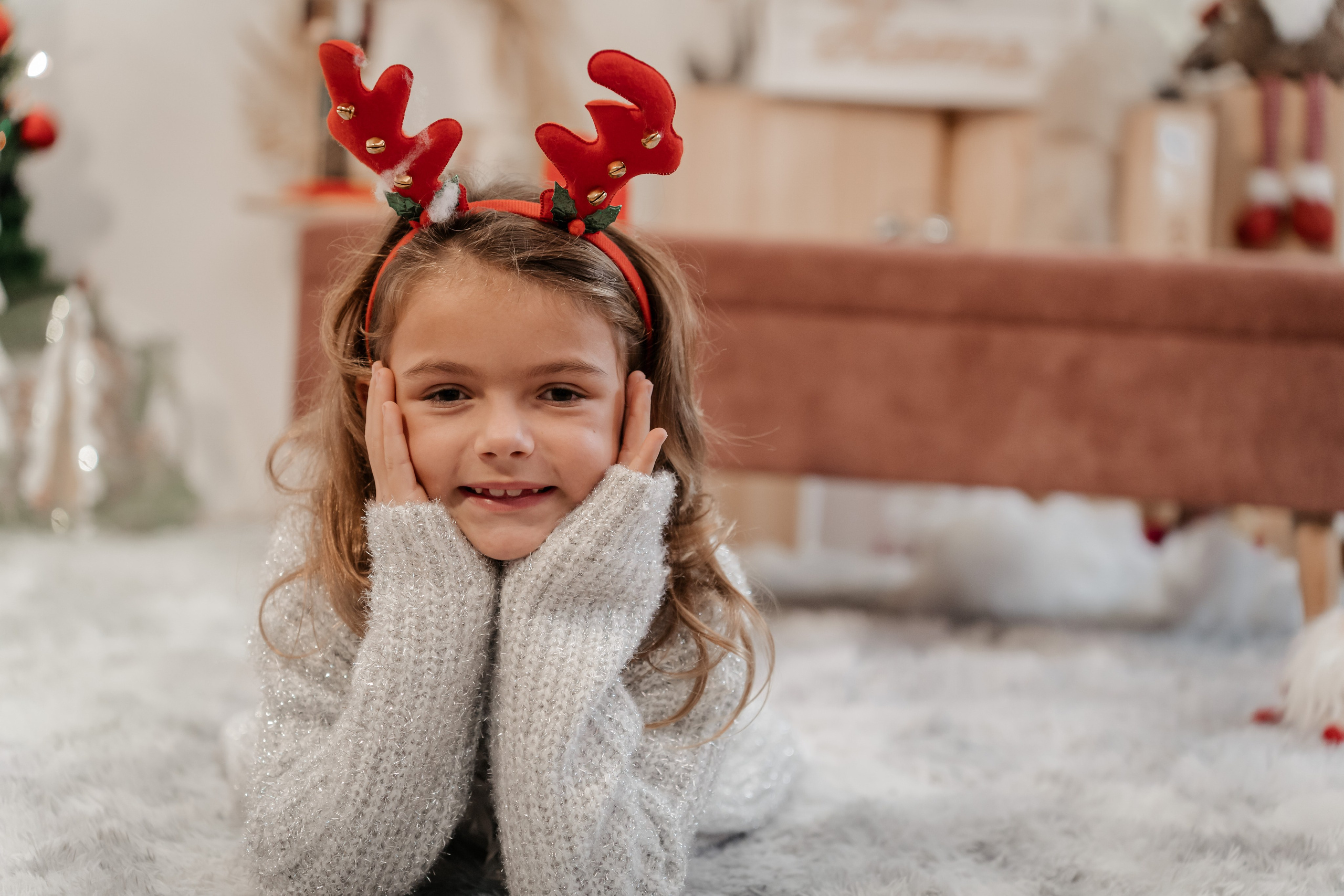 Mini sessione natalizia 2025 bambini Pomezia