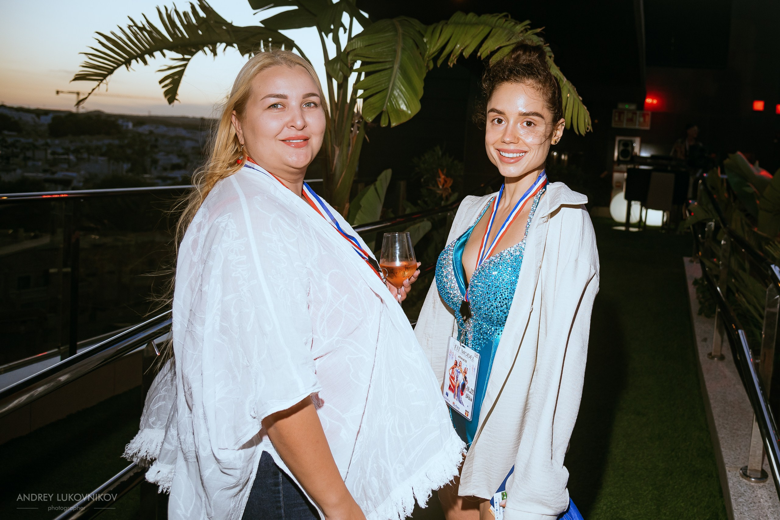 Photoshoot of the IFBB Miss Fit Model Europe 2024 registration in Torrevieja