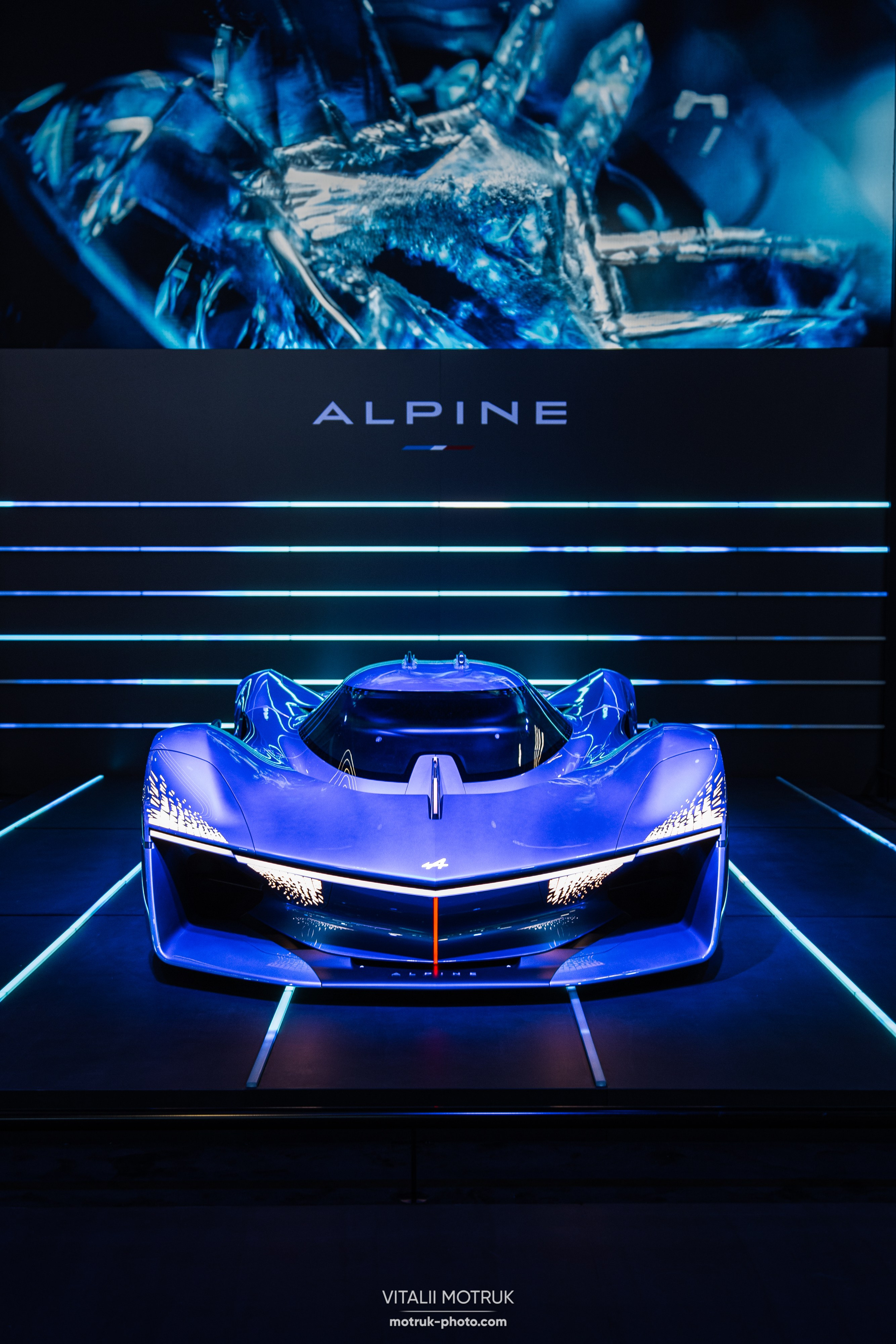 Mondial Auto 2022. Photographe de voitures à Paris — Vitalii Motruk