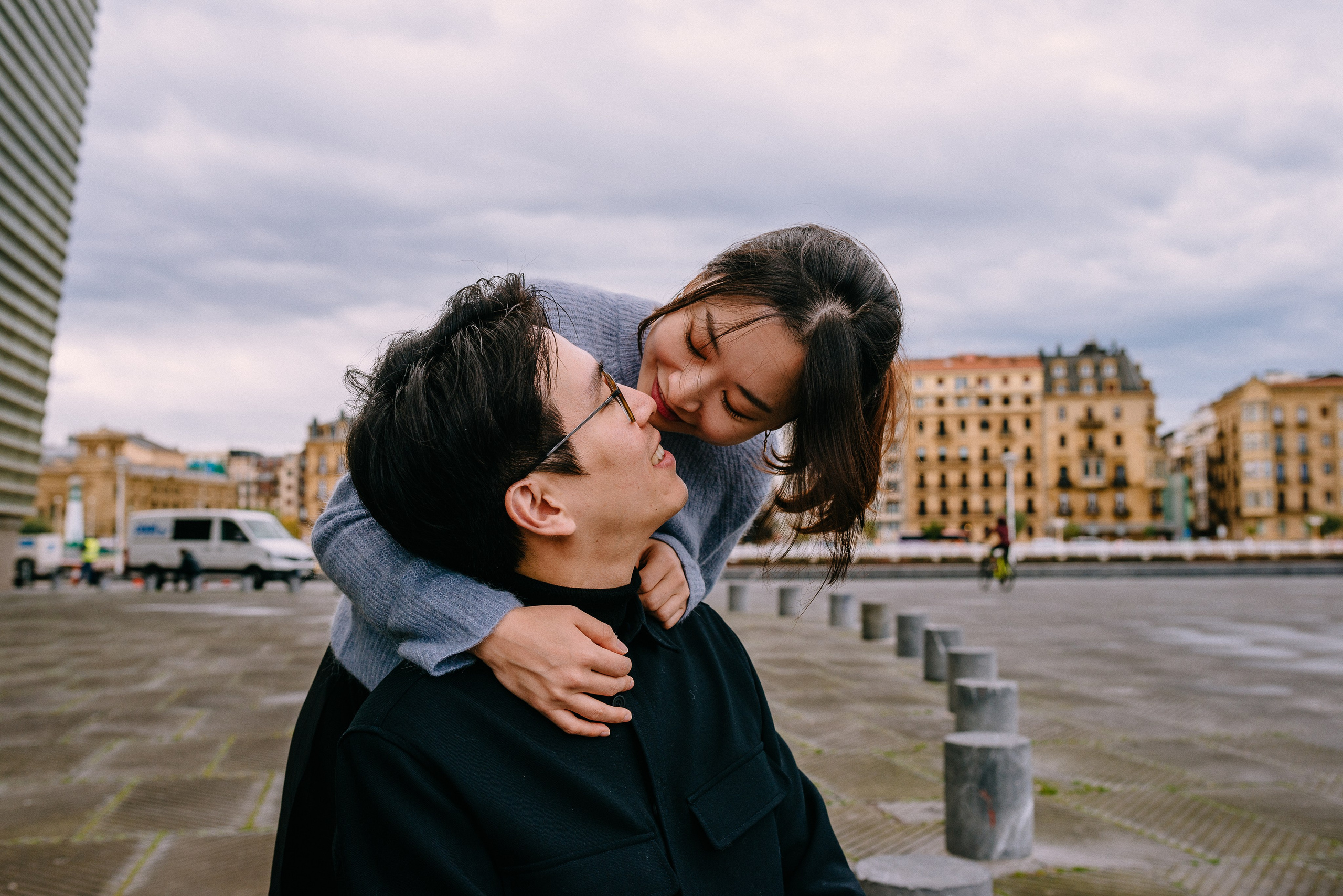 Couple photohoot in San-Sebastian. Photographer in Bilbao Irina Makou