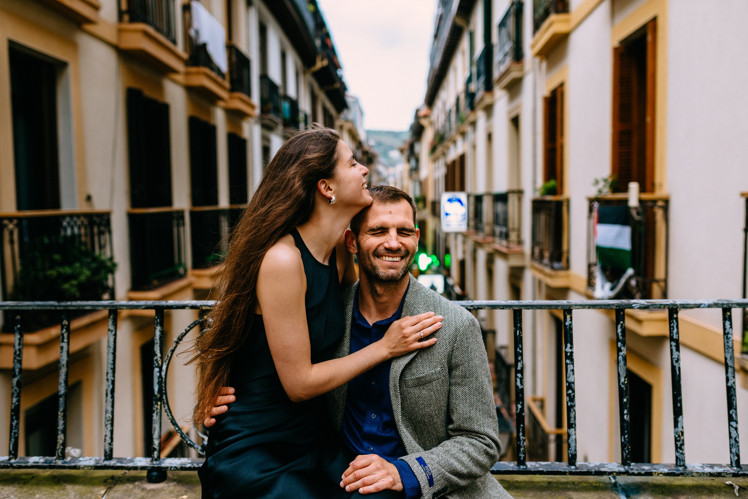 Proposal photographer in San Sebastian. Photographer in Bilbao Irina Makou