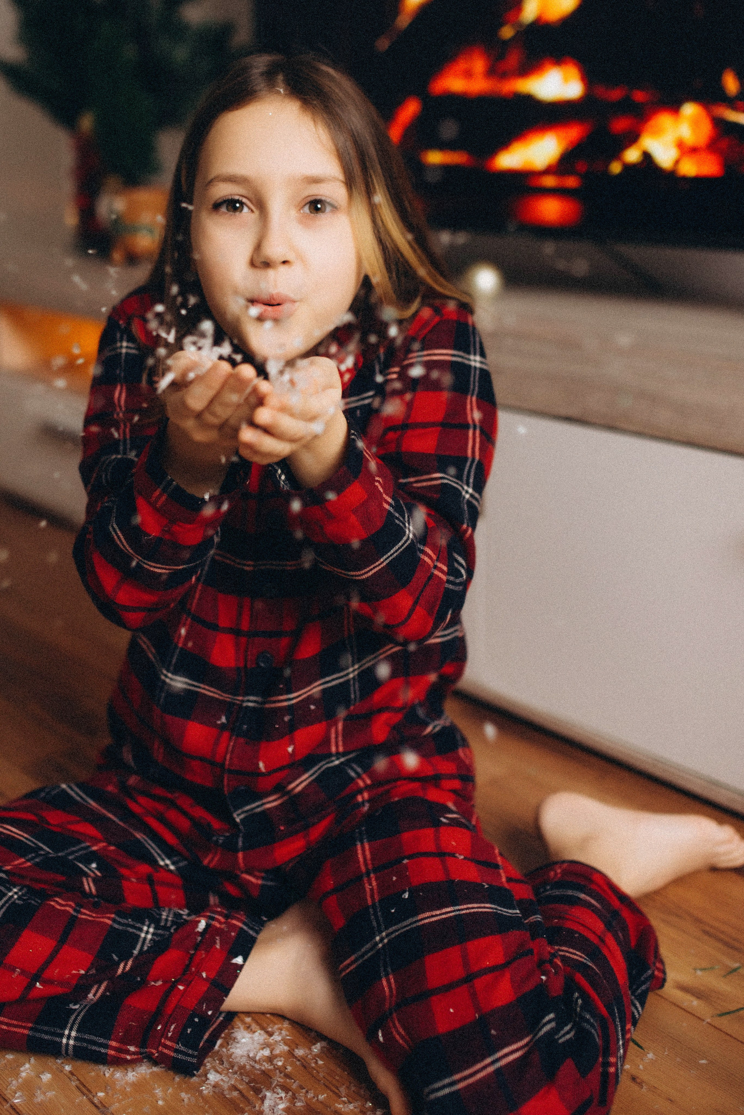 Семейная новогодняя фотосессия. Семейный фотограф Лейпциг, Германия