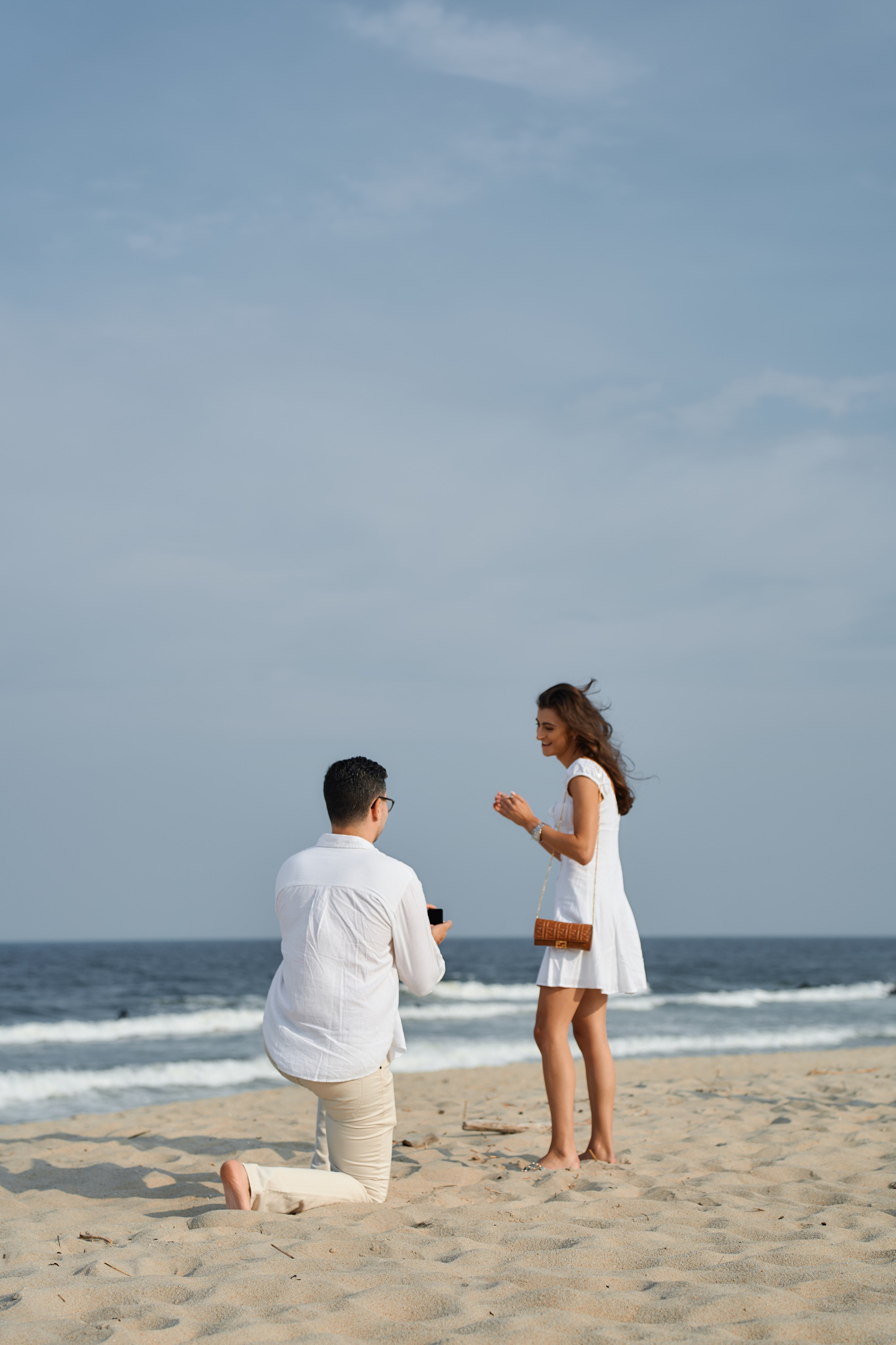 Surprise Proposal in New York. Professional Wedding and event photographer USA New York